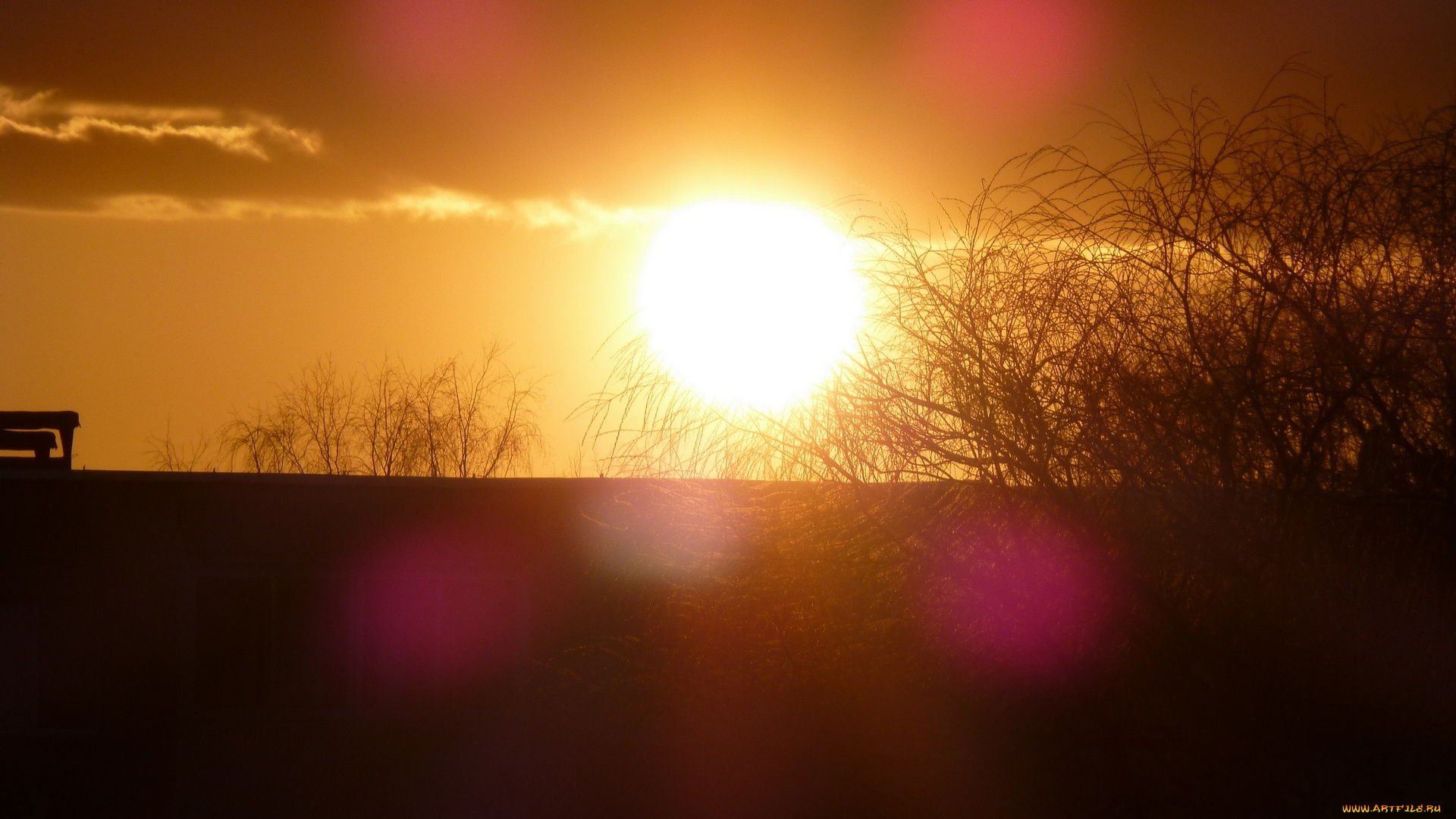 закат, природа, восходы, закаты, вечер, солнце