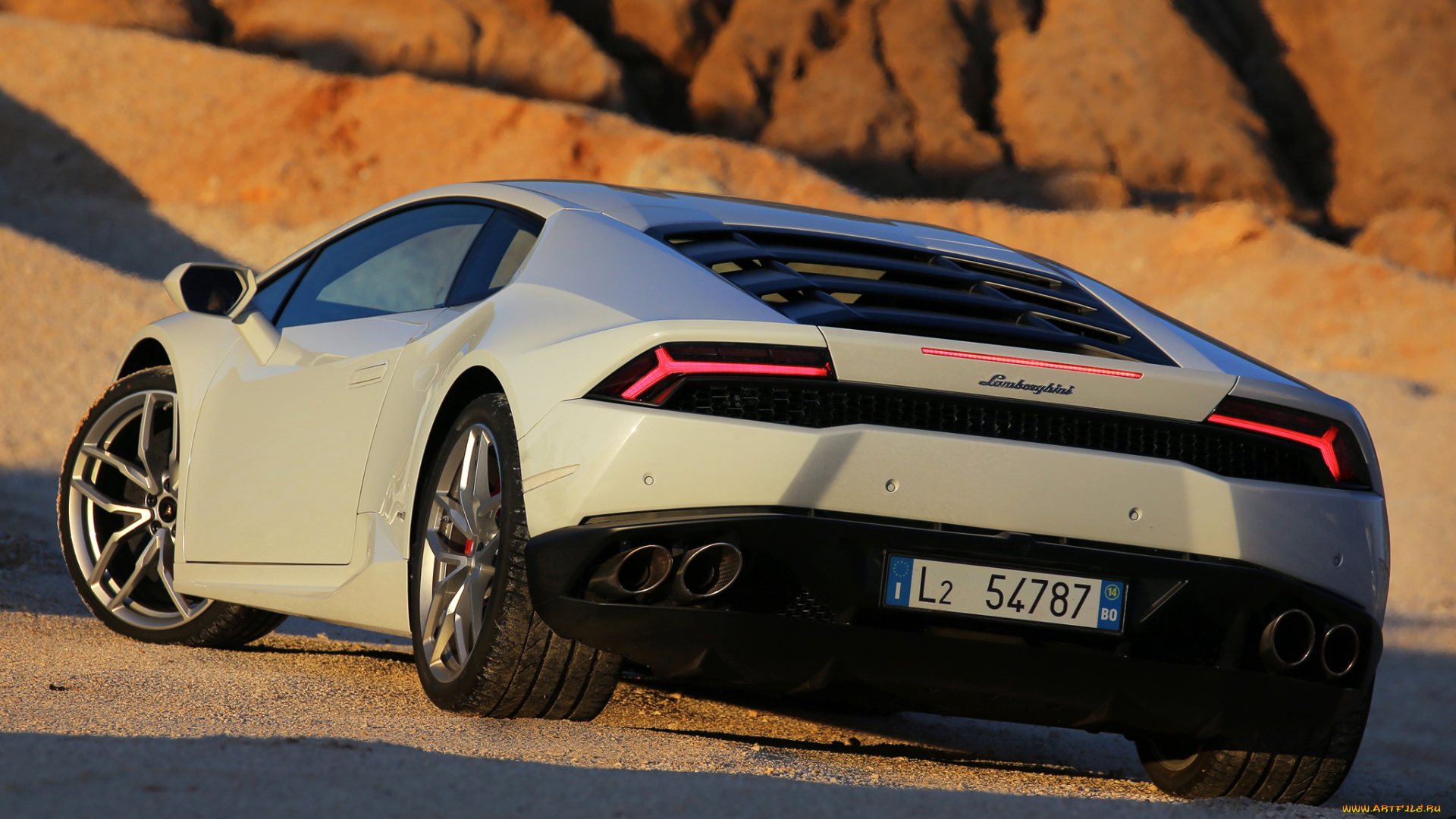 автомобили, lamborghini, lb724, us-spec, huracаn, lp, 610-4, 2014, серый