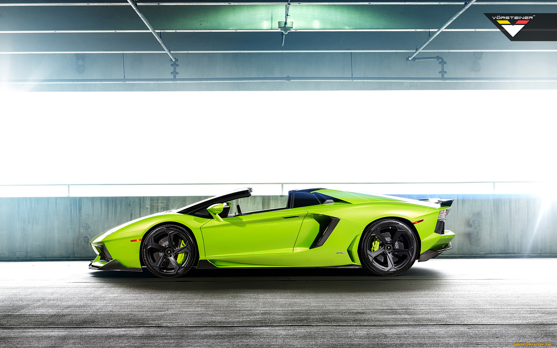 2014-vorsteiner-lamborghini-aventador-v-verde-ithaca, автомобили, lamborghini