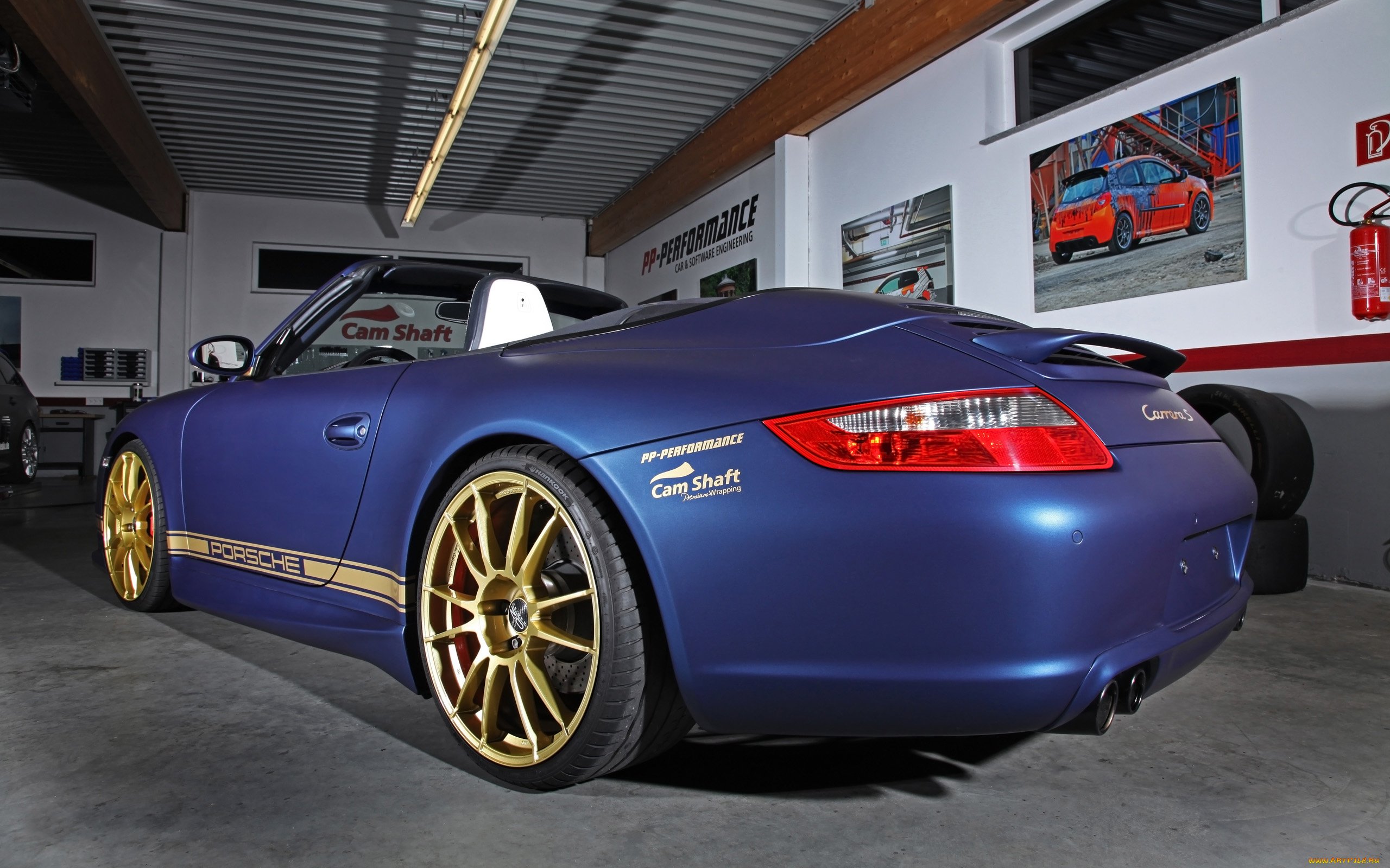 2014-cam-shaft-porsche-997-carrera-cabrio, автомобили, porsche