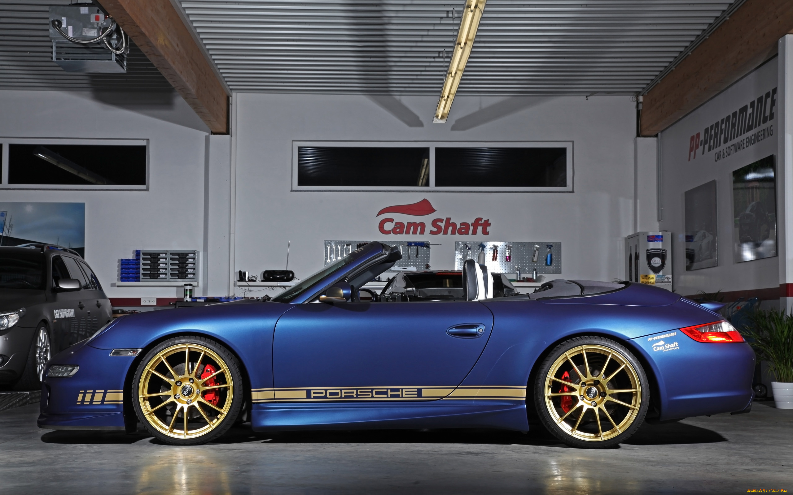 2014-cam-shaft-porsche-997-carrera-cabrio, автомобили, porsche