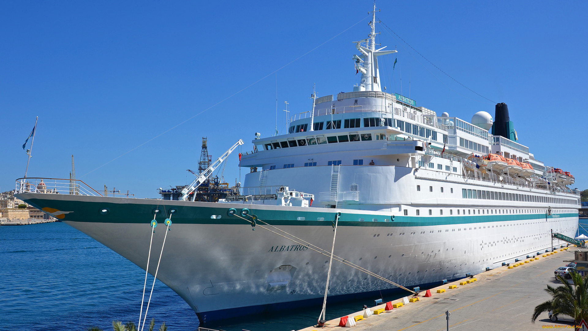 albatros, корабли, лайнеры, круизный, лайнер