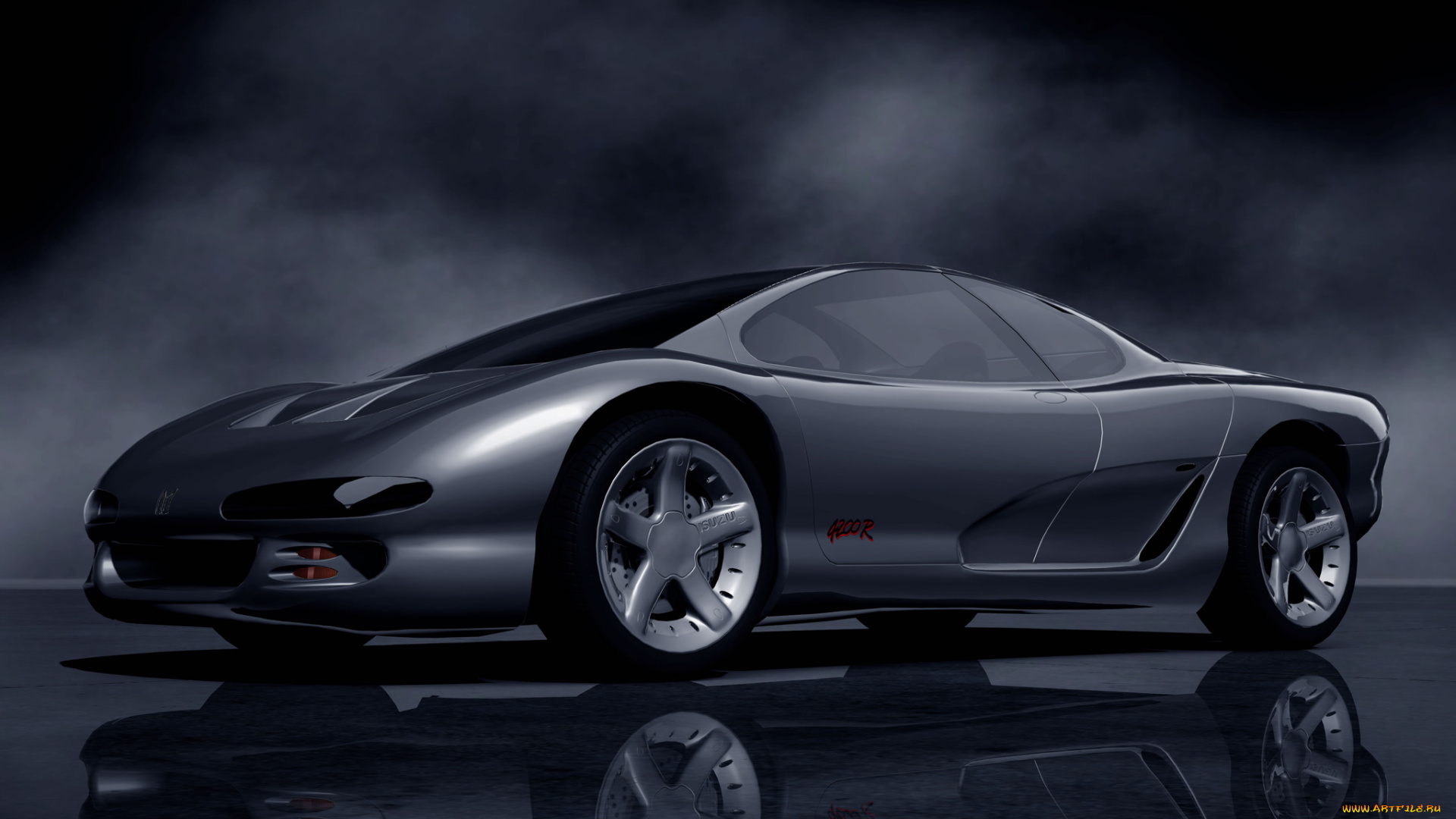 автомобили, 3д, 4200, isuzu