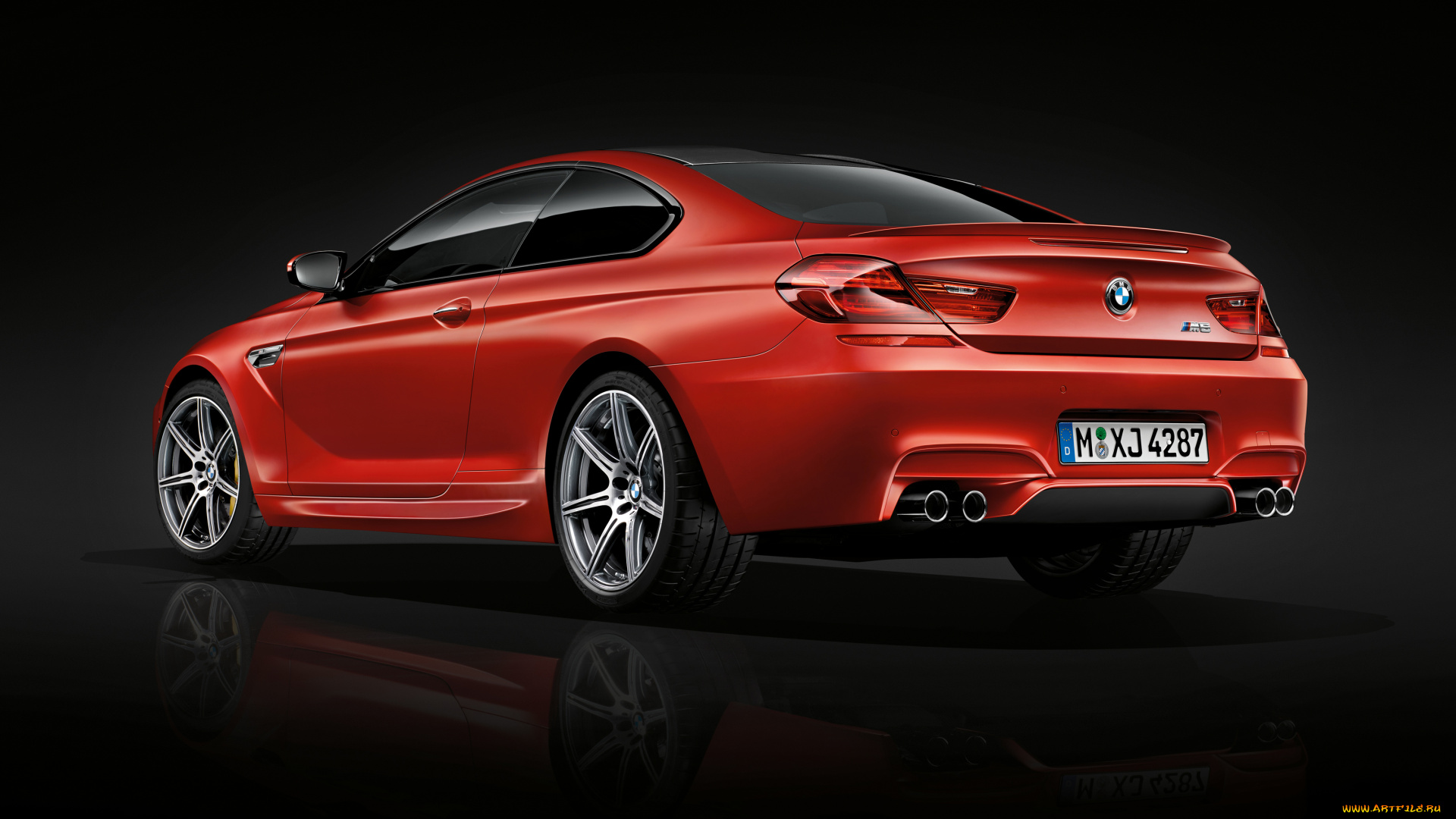 автомобили, bmw, m6, coupе, competition, package, f13, 2015г, красный