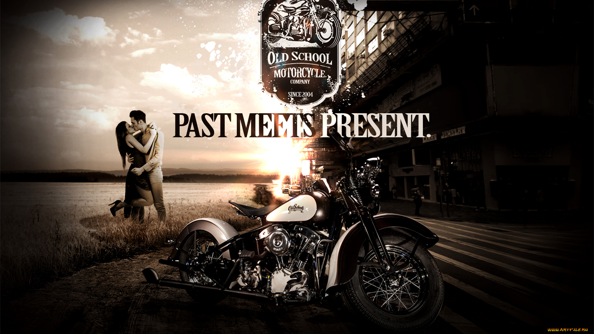 мотоциклы, harley-davidson, moto