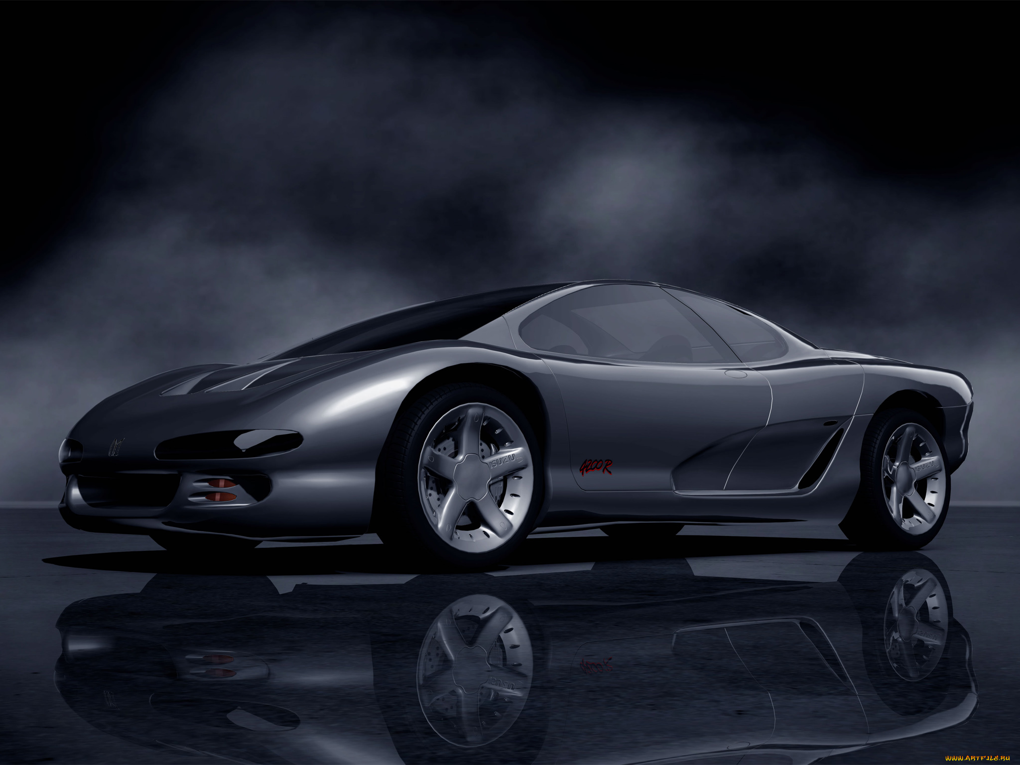 автомобили, 3д, 4200, isuzu