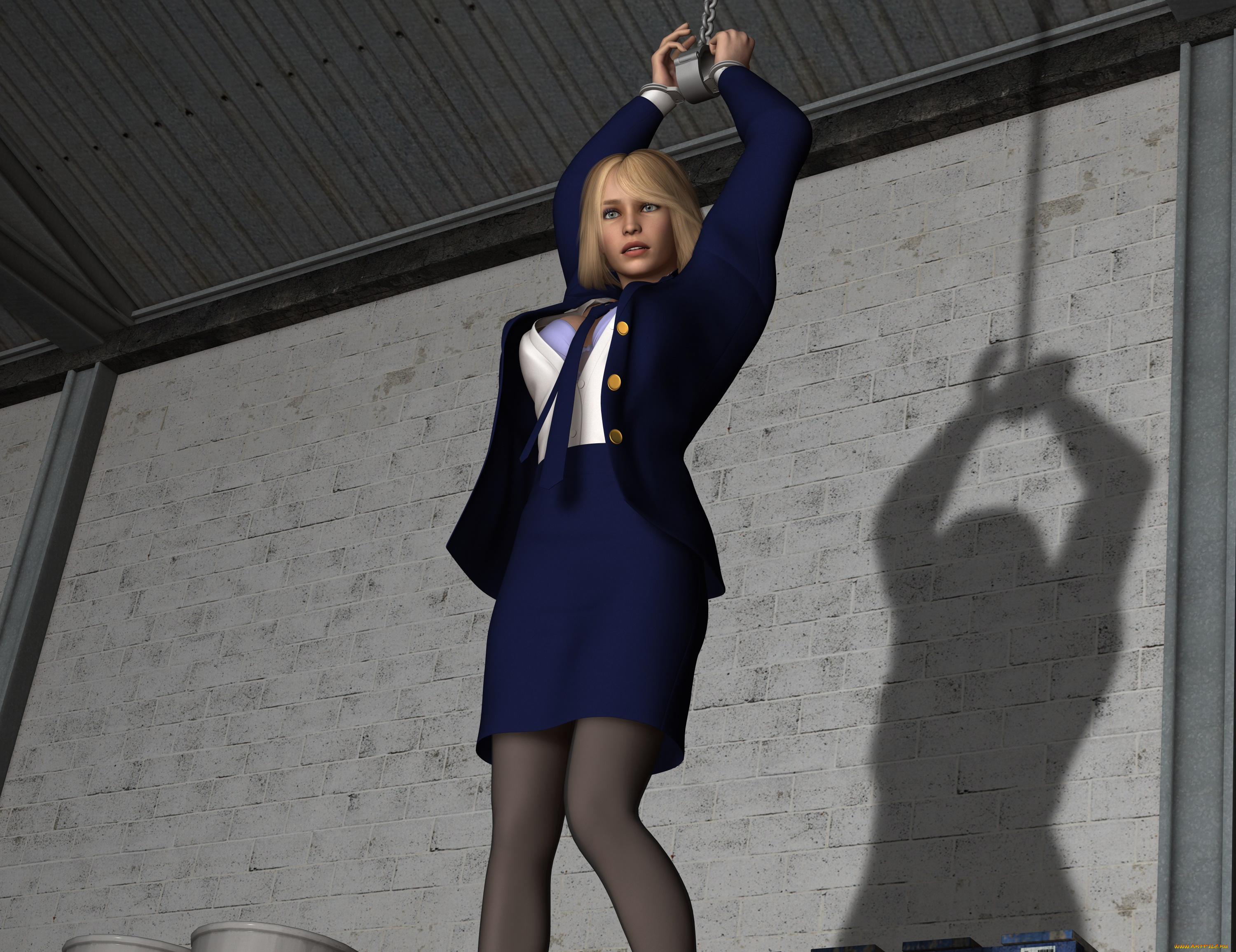 she, wolf, ii, 3д, графика, фантазия, , fantasy, девушка, блондинка, прокурор, наталья, поклонская