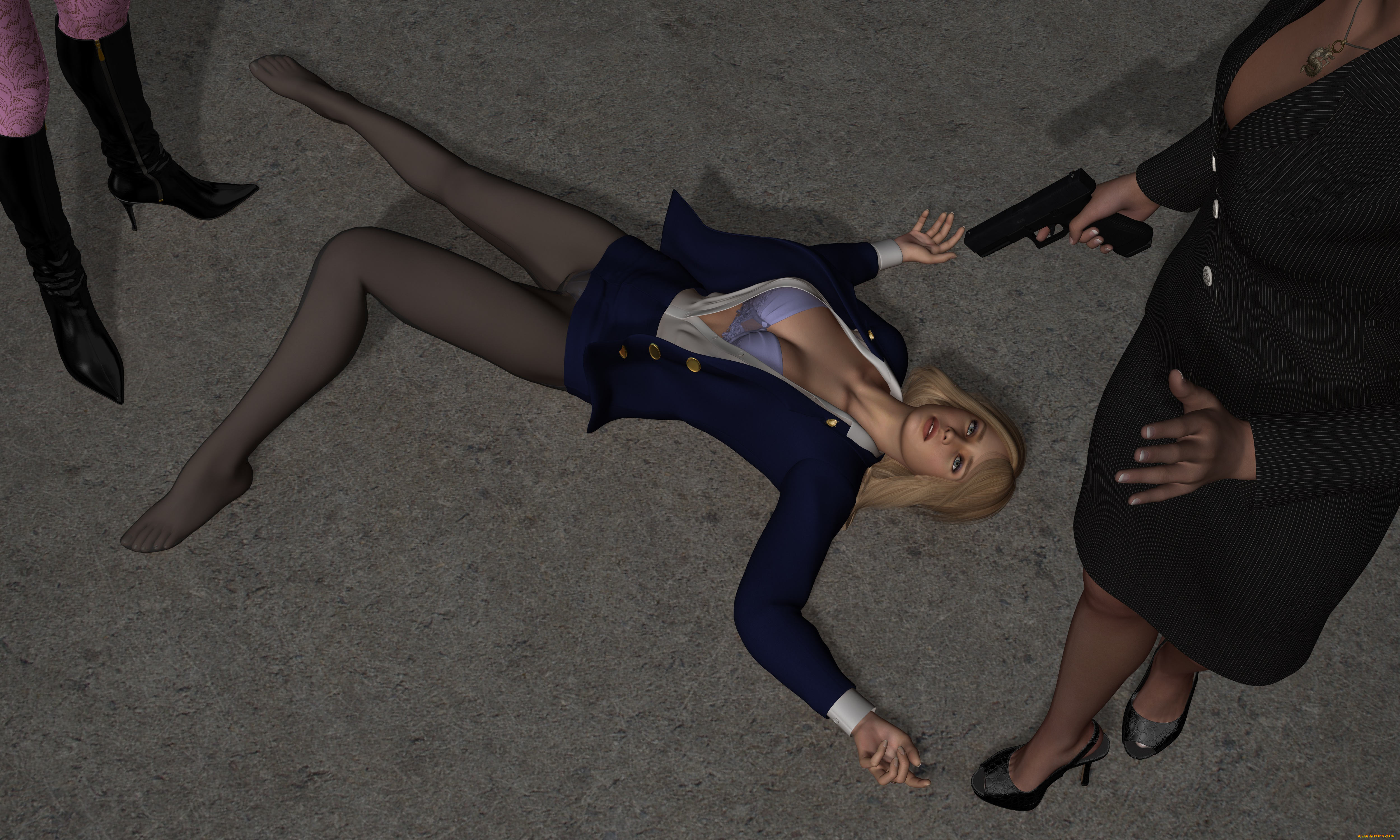 she, wolf, ii, 3д, графика, фантазия, , fantasy, оружие, фон, девушки, взгляд