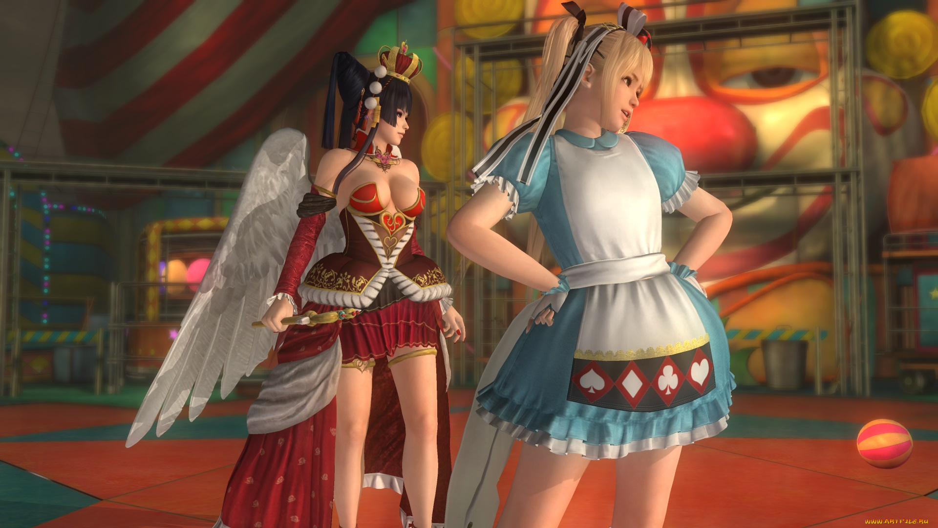 3д, графика, аниме, , anime, фон, взгляд, девушка, ангел, поза