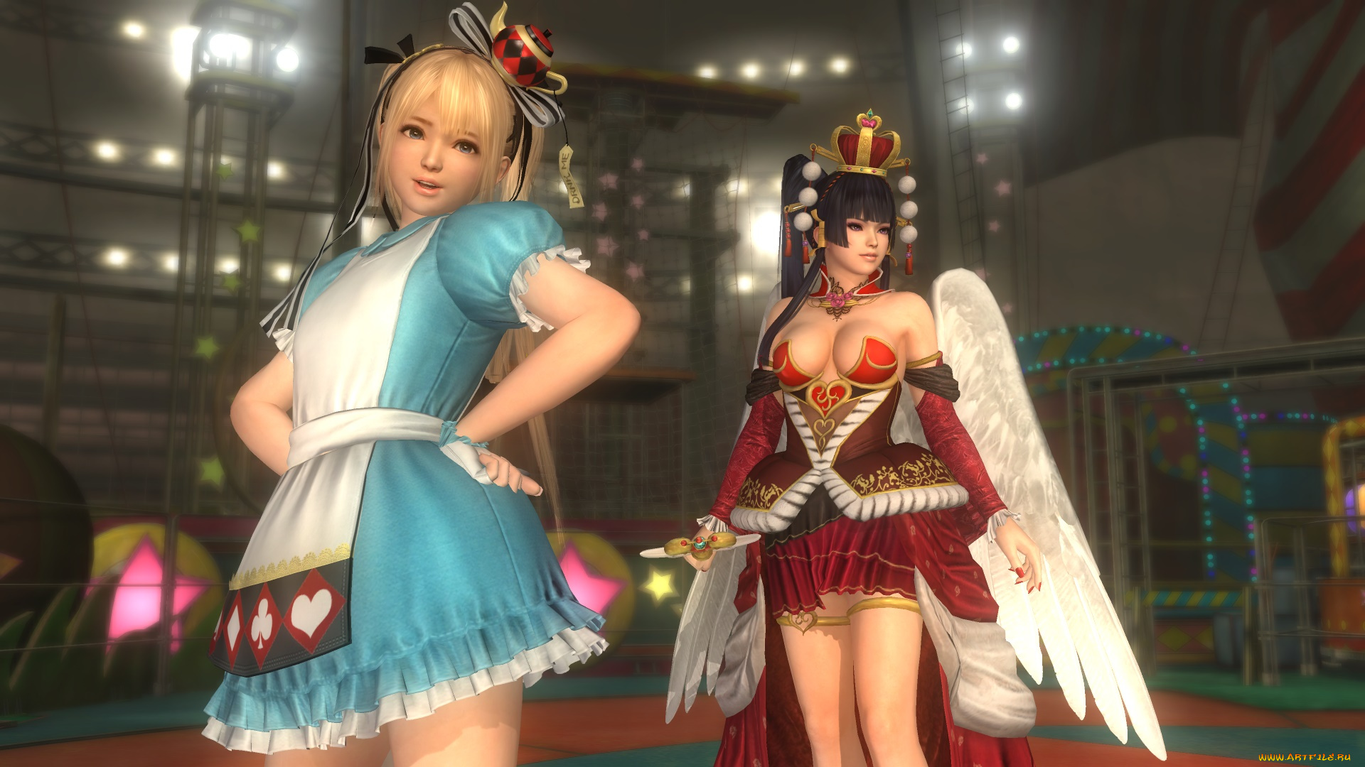 3д, графика, аниме, , anime, поза, ангел, фон, взгляд, девушка