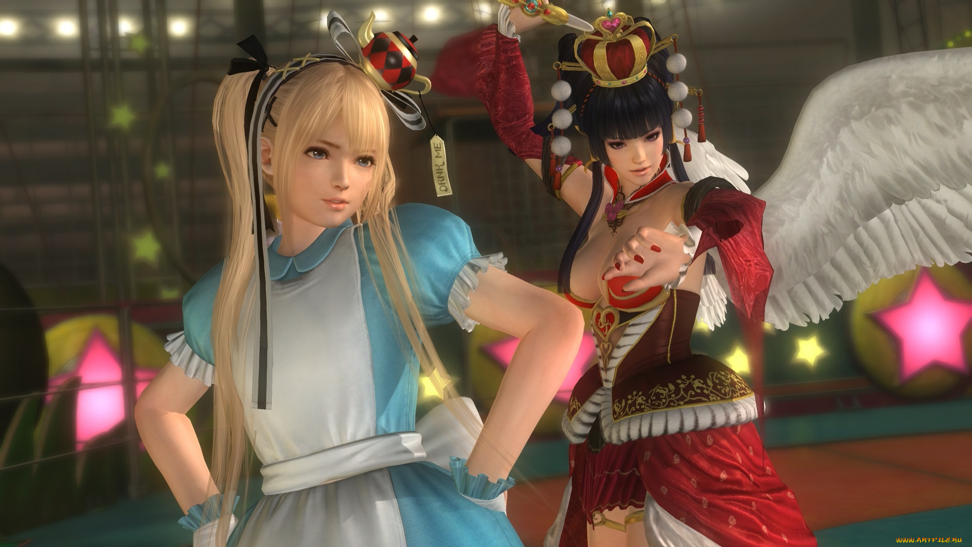 3д, графика, аниме, , anime, поза, девушка, взгляд, ангел, фон