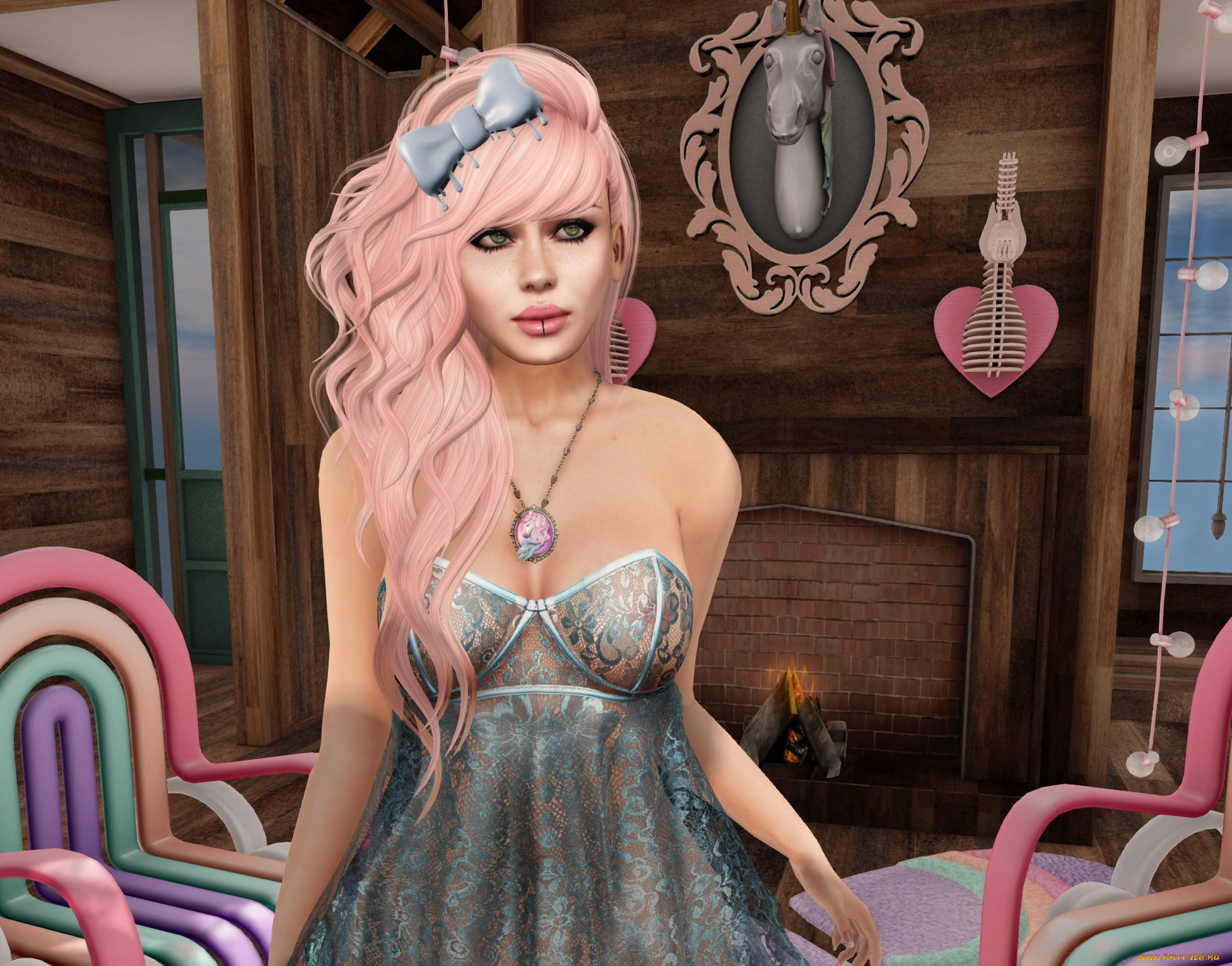 3д, графика, люди, , people, фон, взгляд, девушка