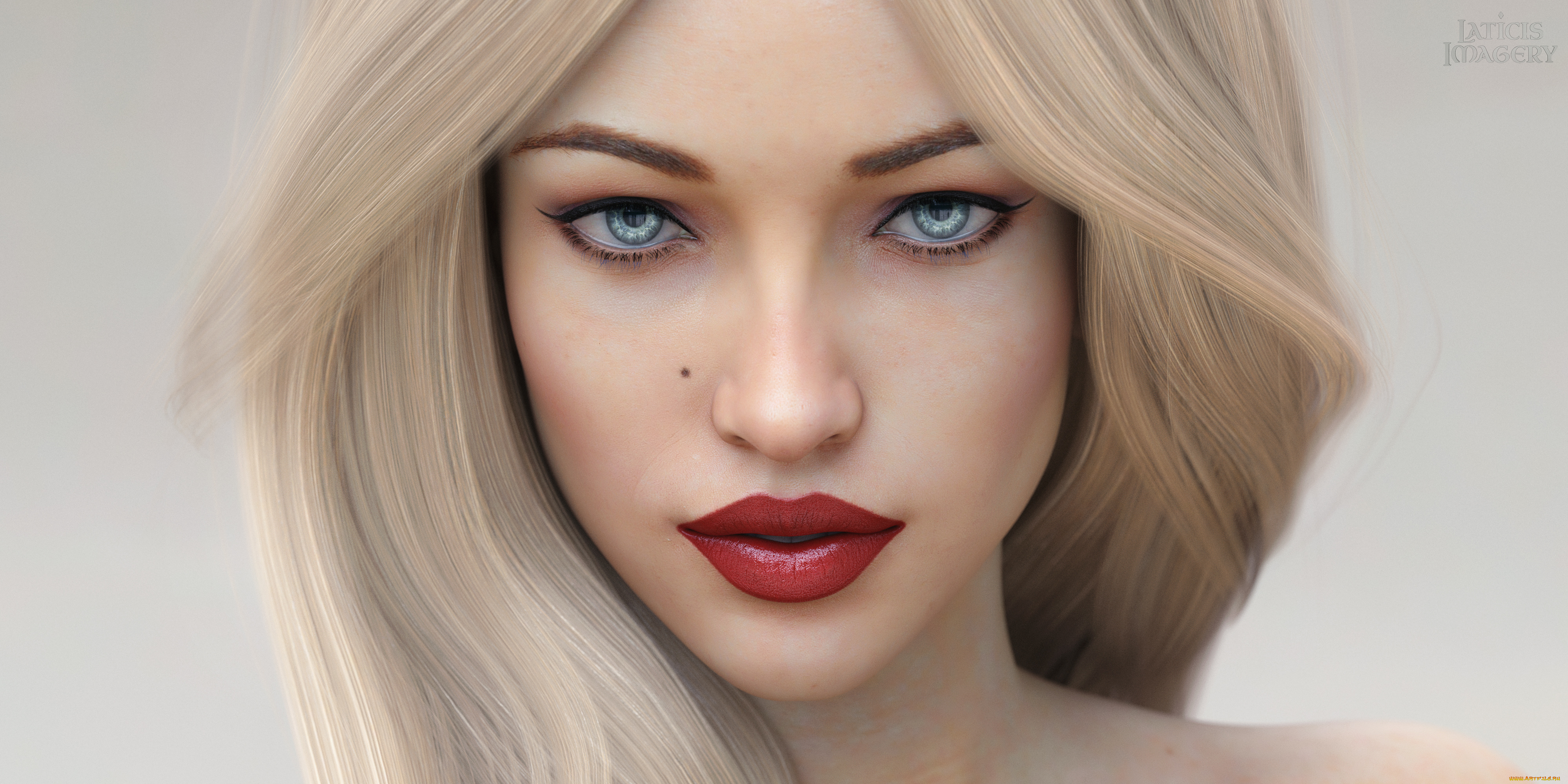 3д, графика, портрет, , portraits, девушка