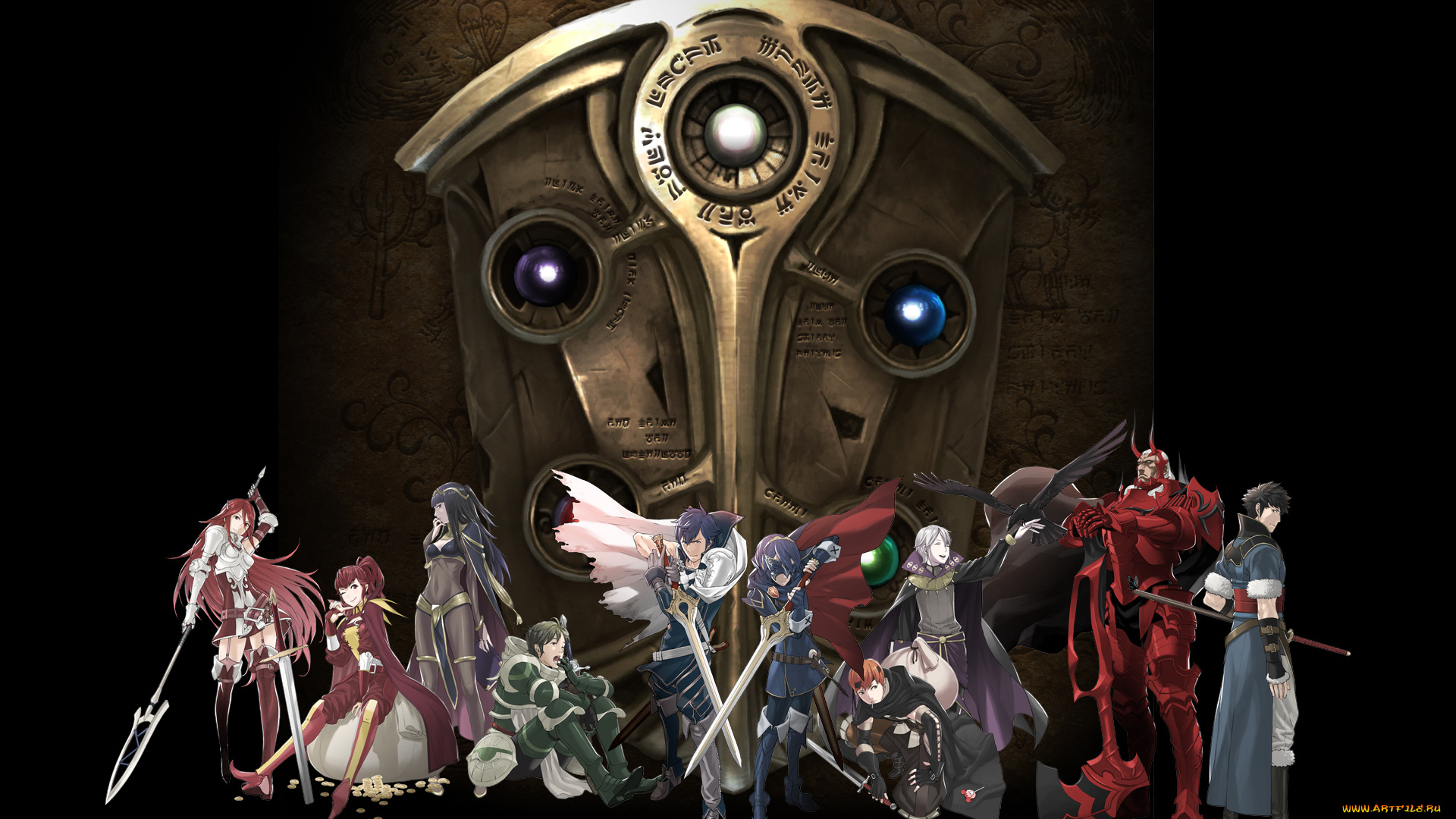 аниме, fire, emblem, fire, emblem