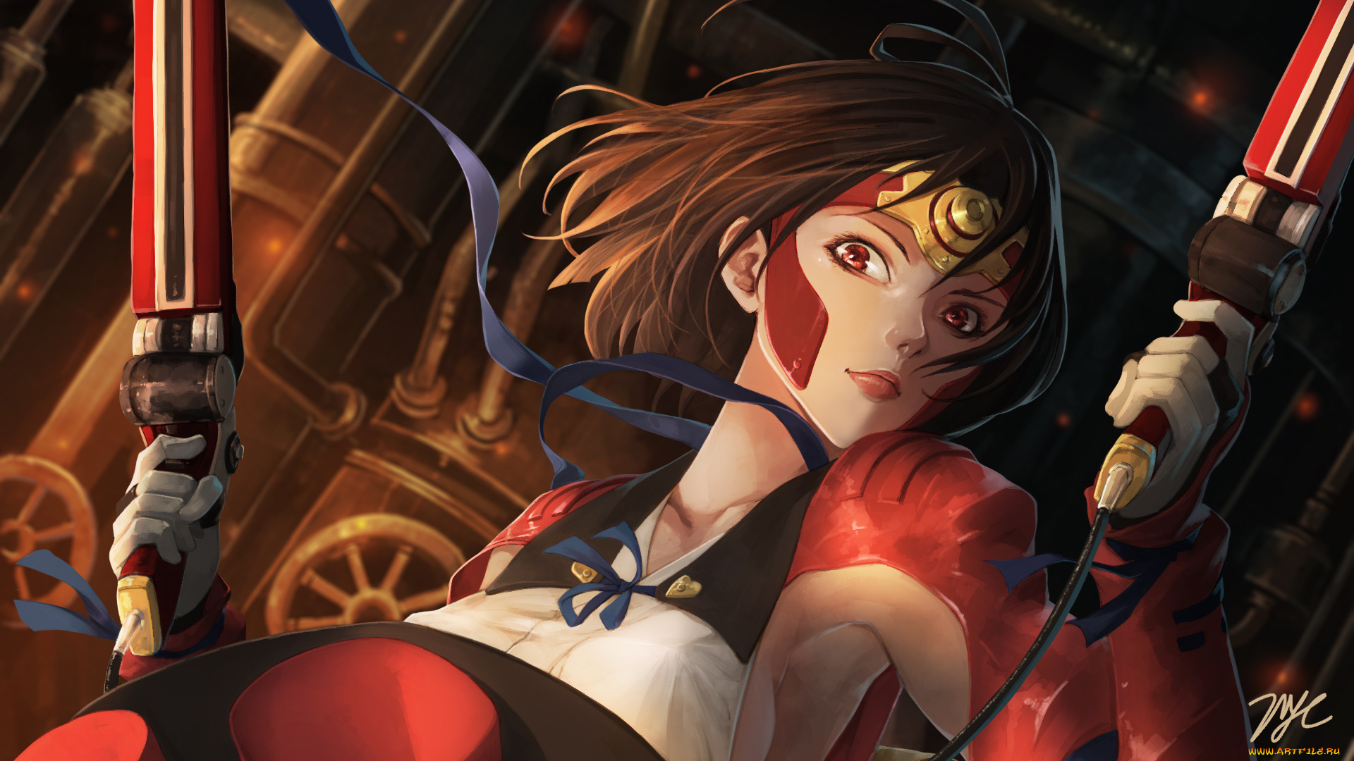 аниме, koutetsujou, no, kabaneri, mumei