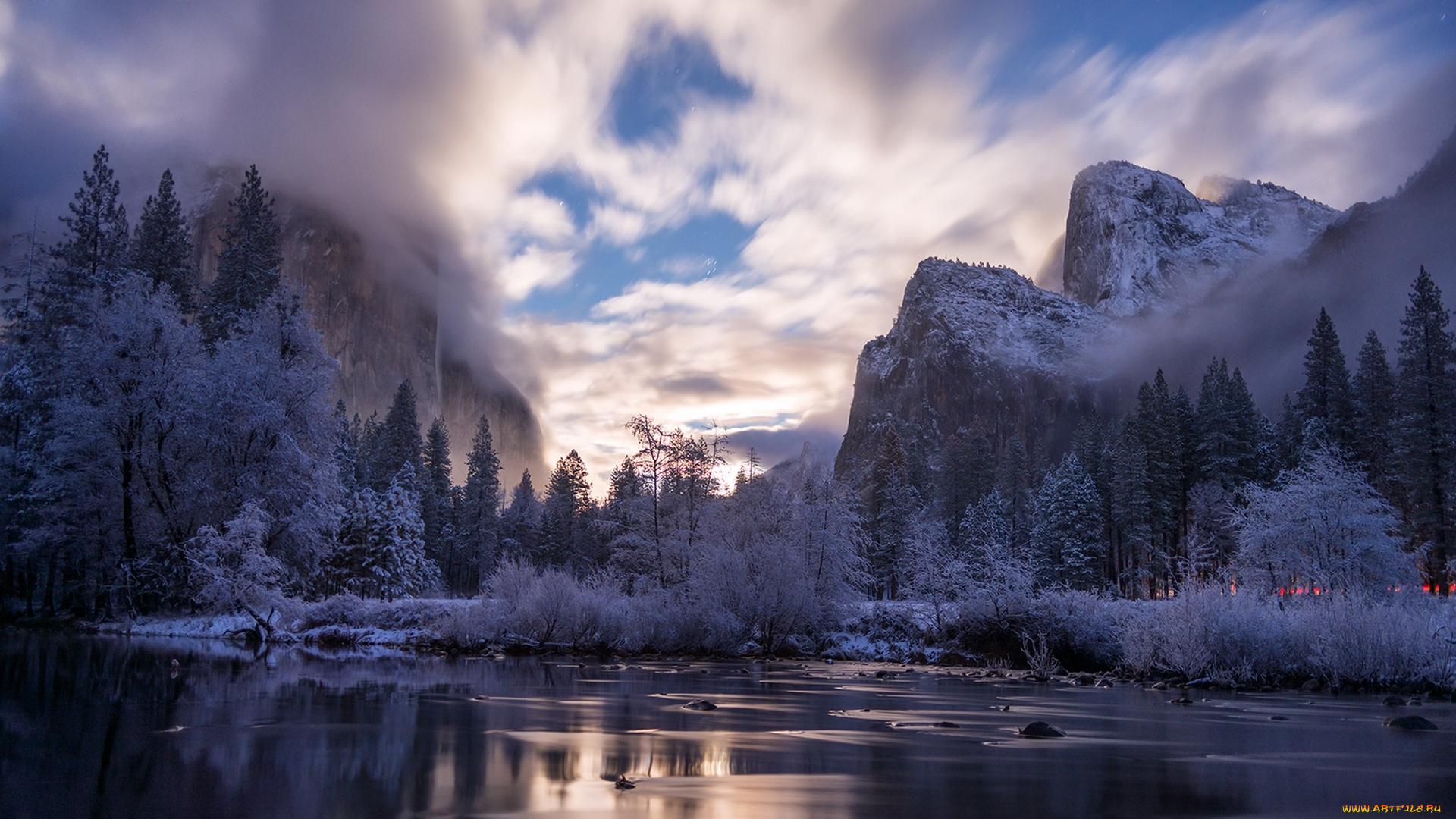 природа, реки, озера, yosemite, california, united, states, mariposa