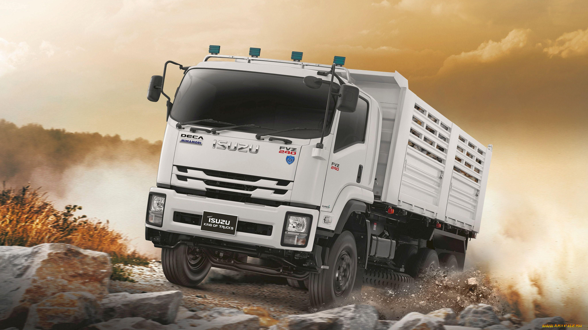 2018, isuzu, fvz, 240, автомобили, isuzu, камни, fvz, 240, грузовик, грузовой, транспорт