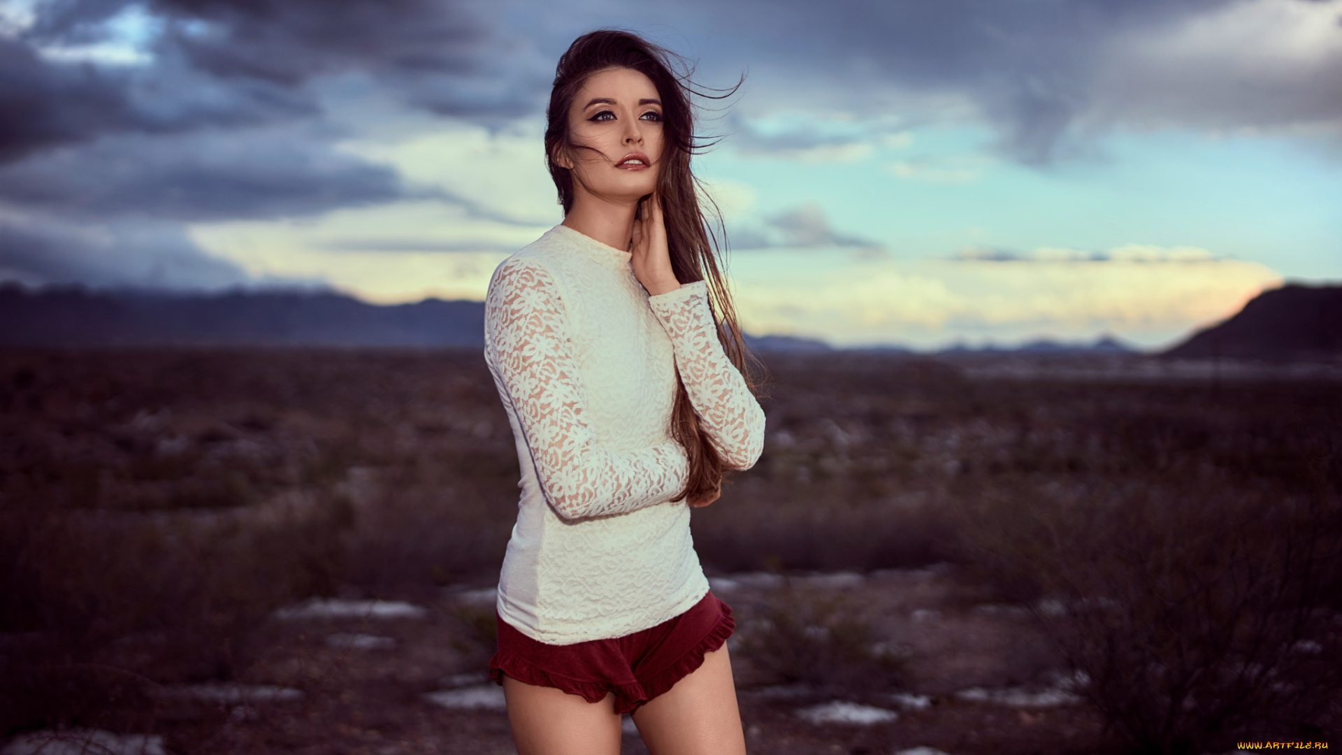 девушка, девушки, -unsort, , брюнетки, темноволосые, модель