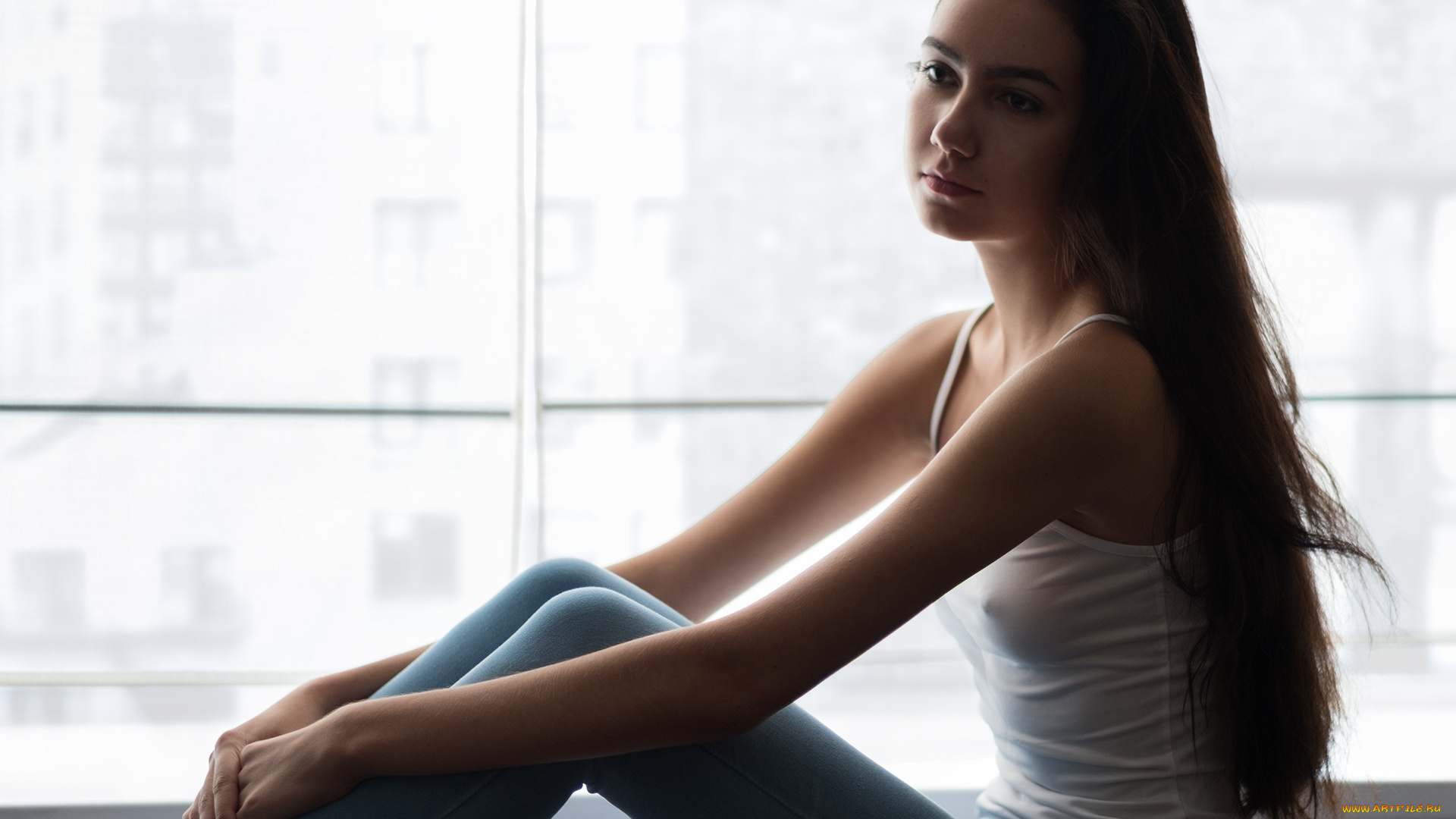 девушка, девушки, -unsort, , брюнетки, темноволосые, модель