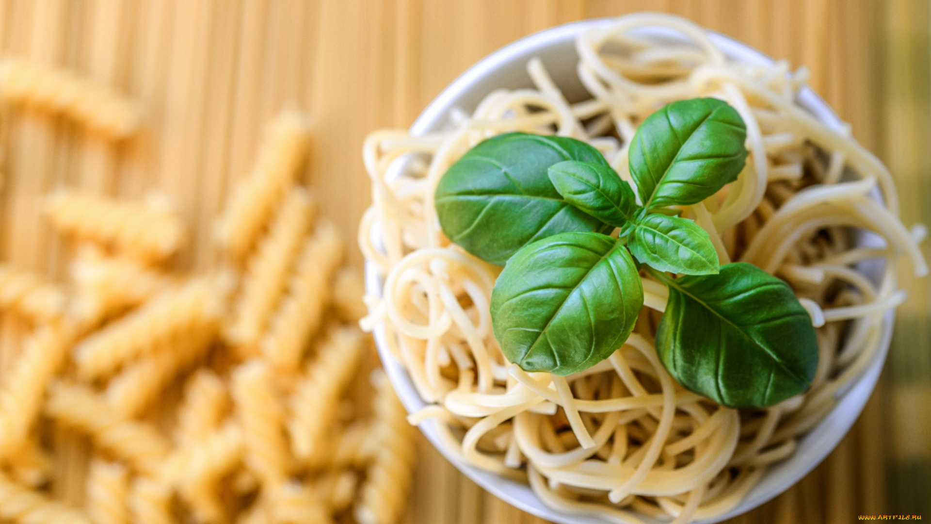 еда, макаронные, блюда, базилик, макароны, спагетти, паста