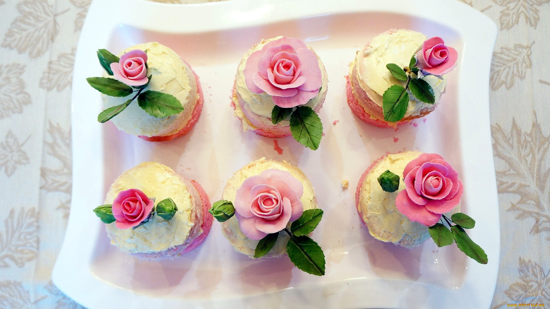 еда, пирожные, , кексы, , печенье, розочки, мини