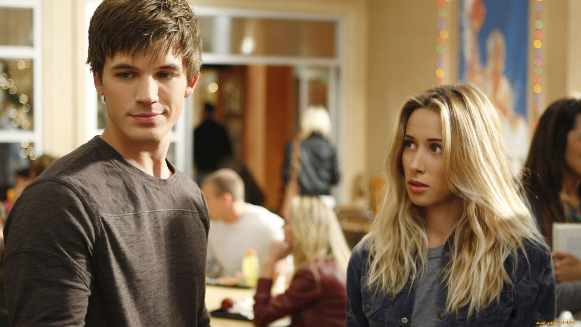 кино, фильмы, 90210, кафе, блондинка, лиам, курт, беверли, хилз