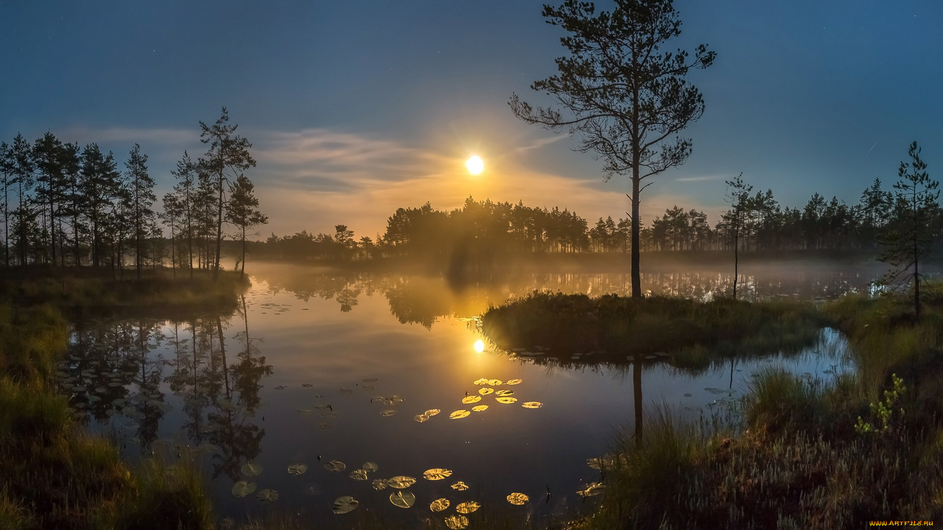 природа, реки, озера, простор