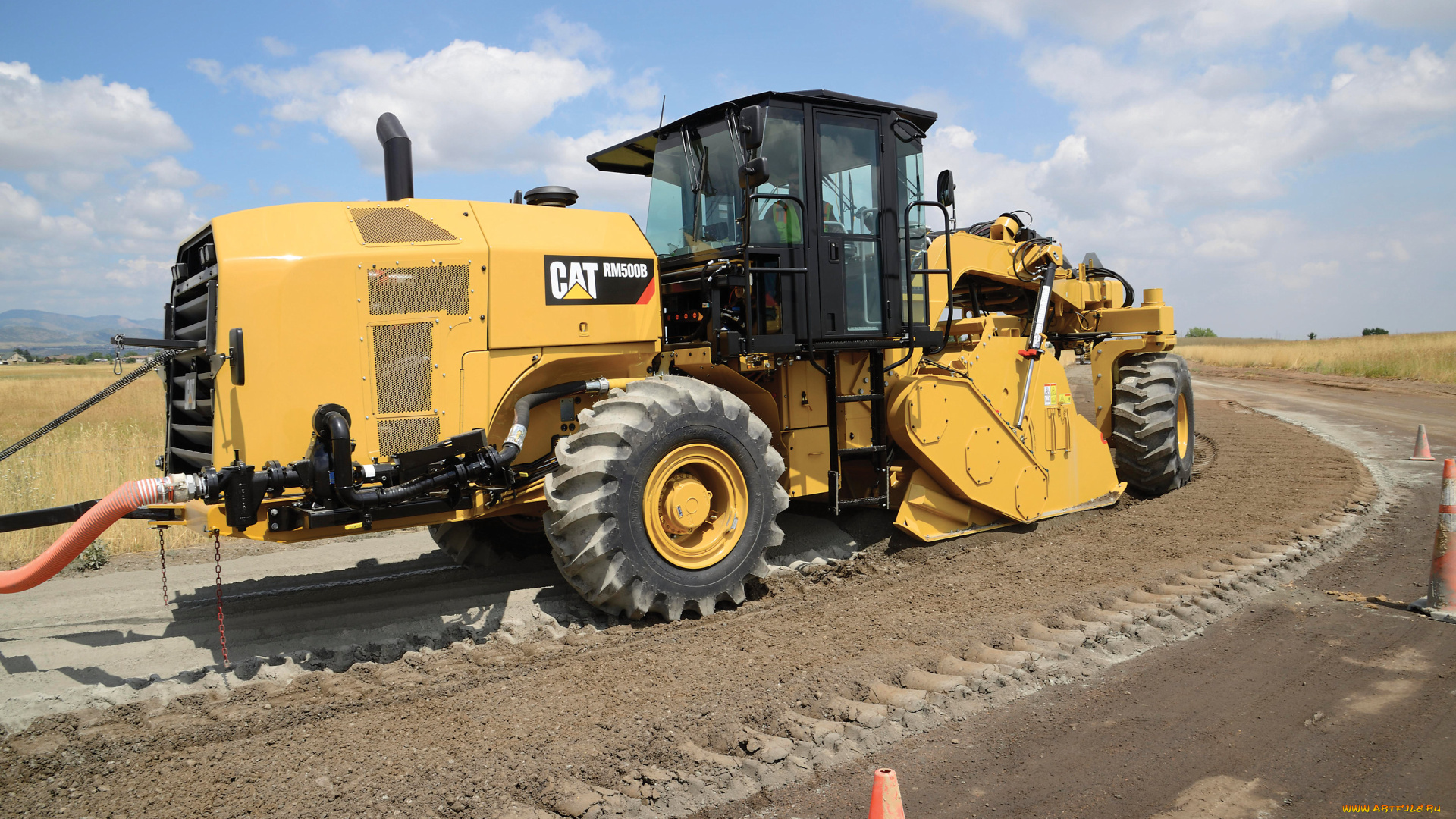 техника, 3d, caterpillar