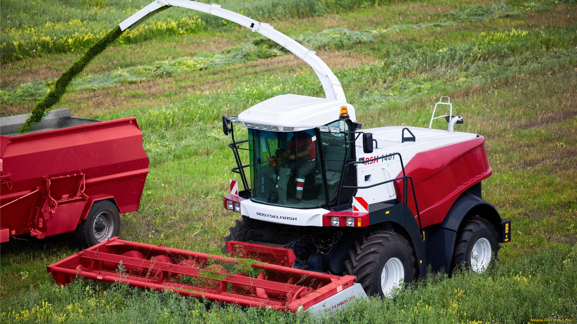 техника, комбайны, rostselmash