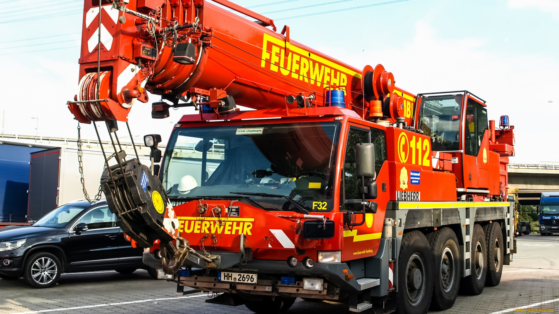 техника, краны, автокран