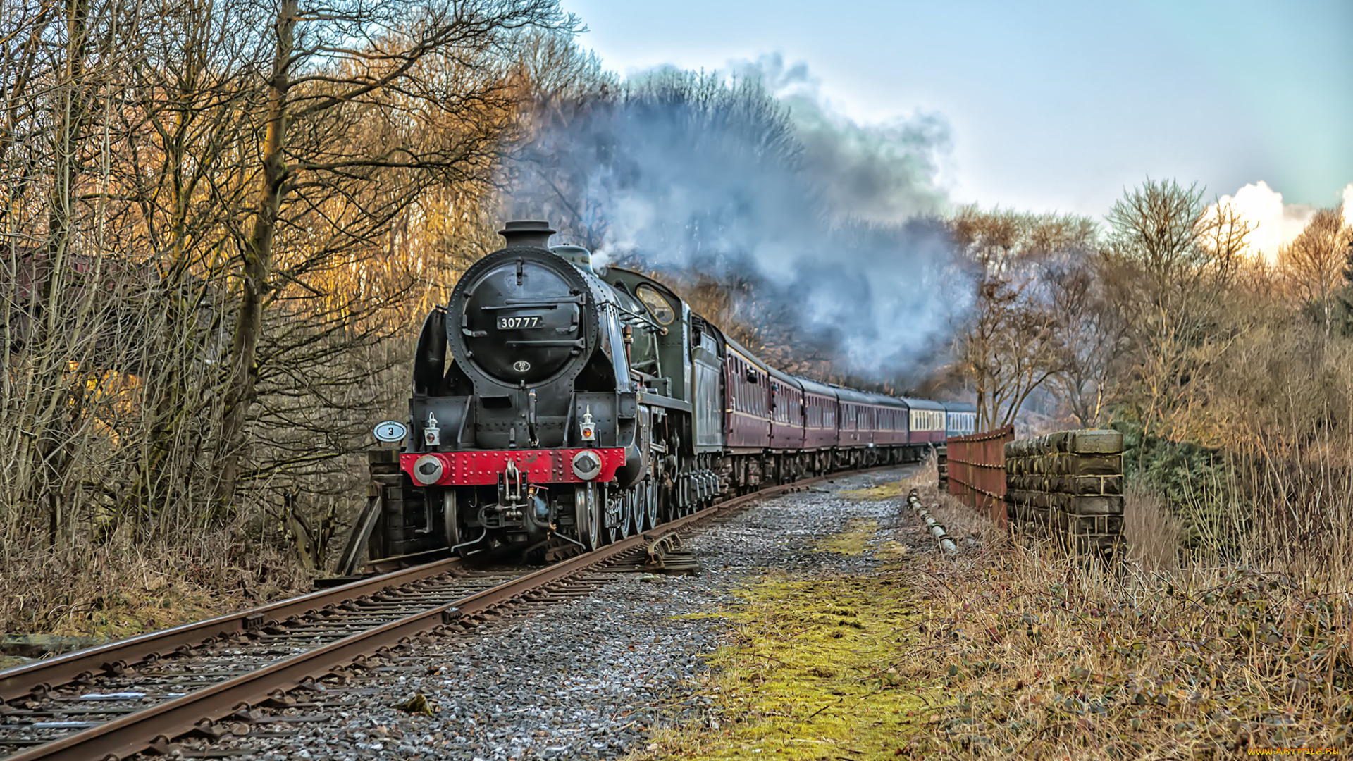 техника, паровозы, состав, локомотив