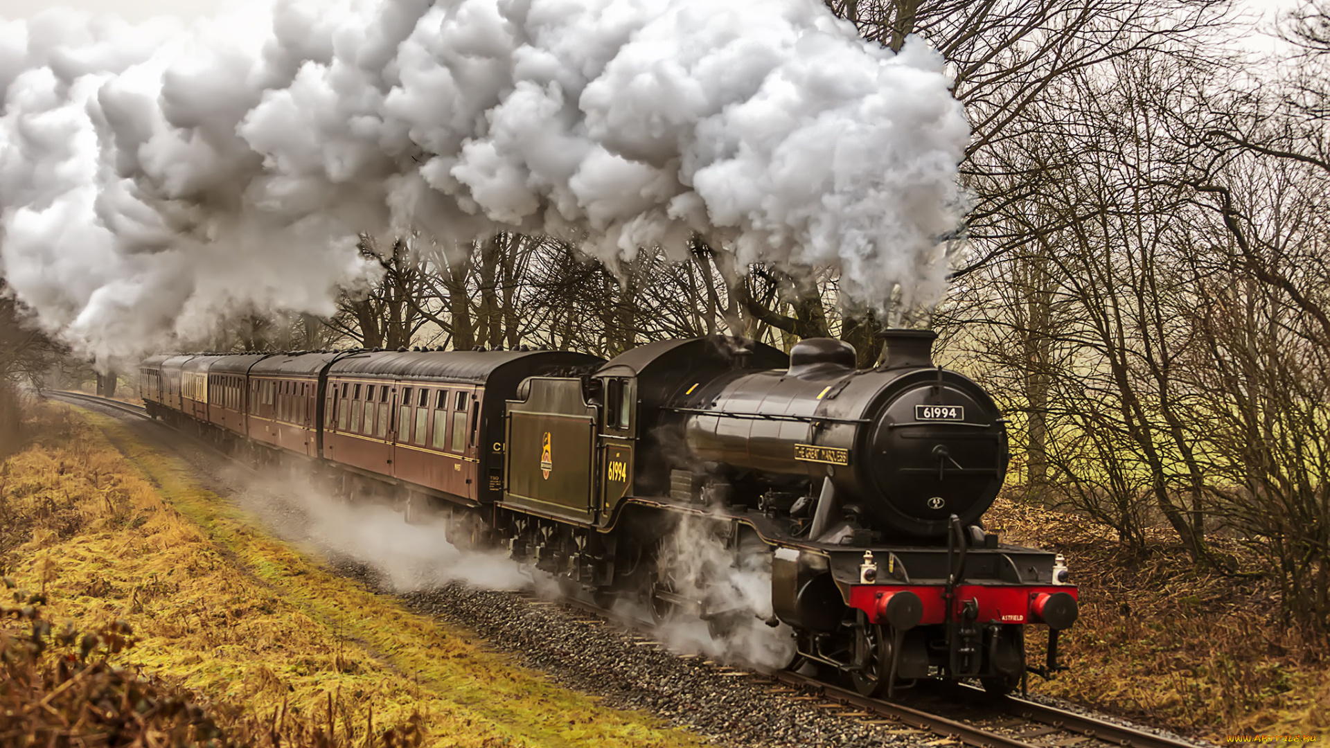 техника, паровозы, состав, локомотив