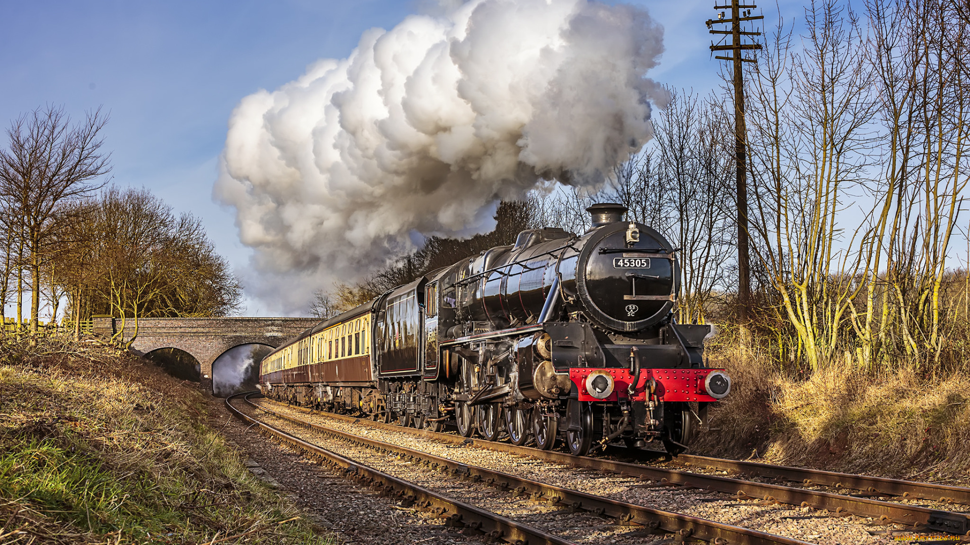 техника, паровозы, состав, локомотив