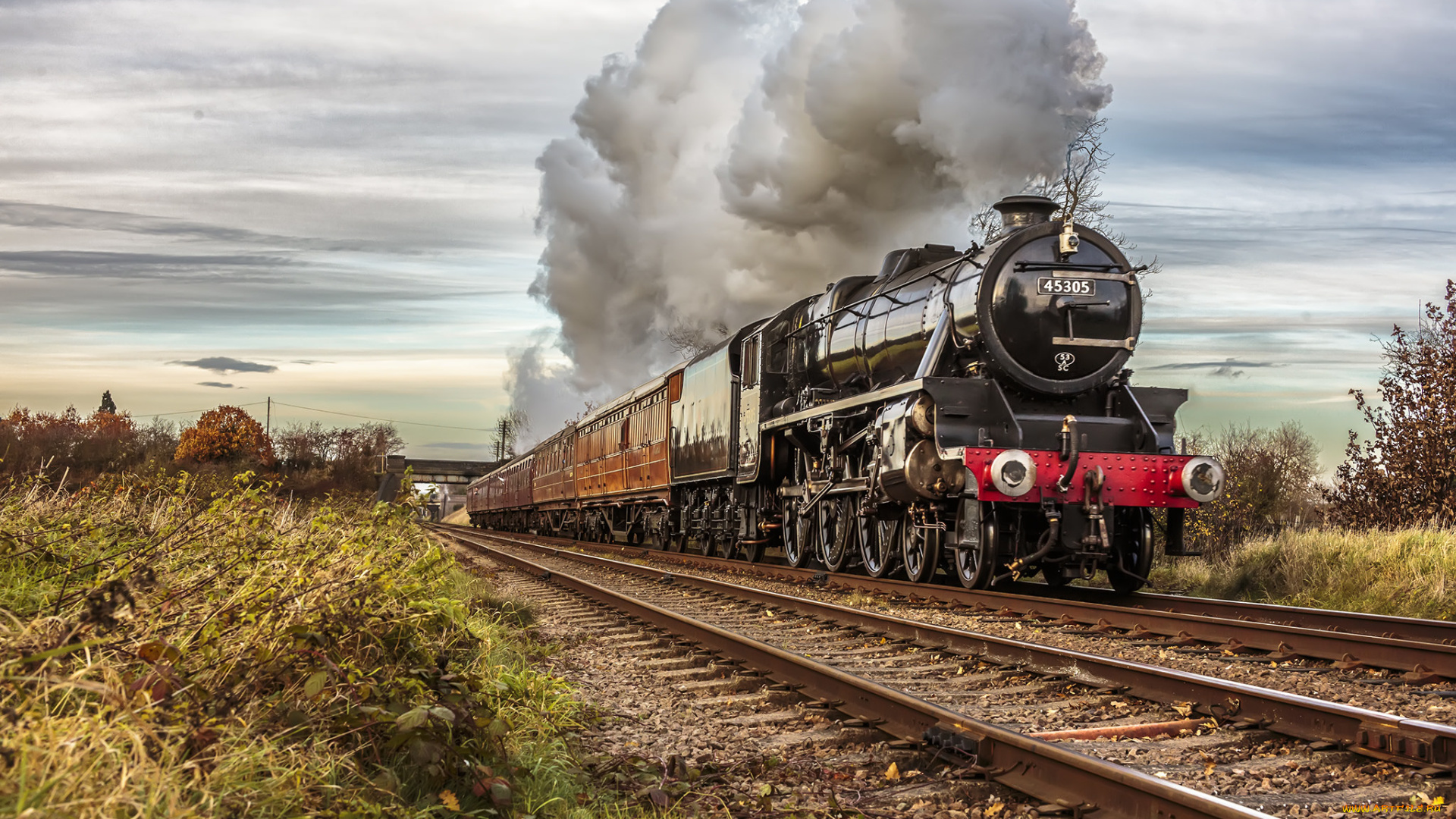 техника, паровозы, состав, локомотив