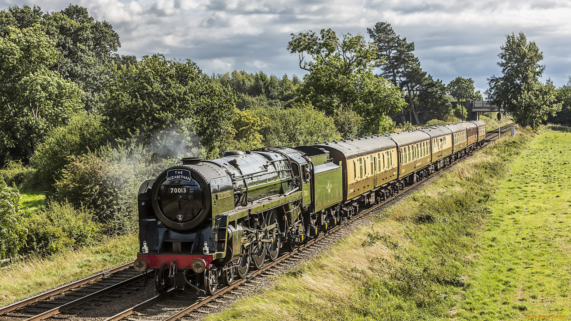 техника, паровозы, состав, локомотив