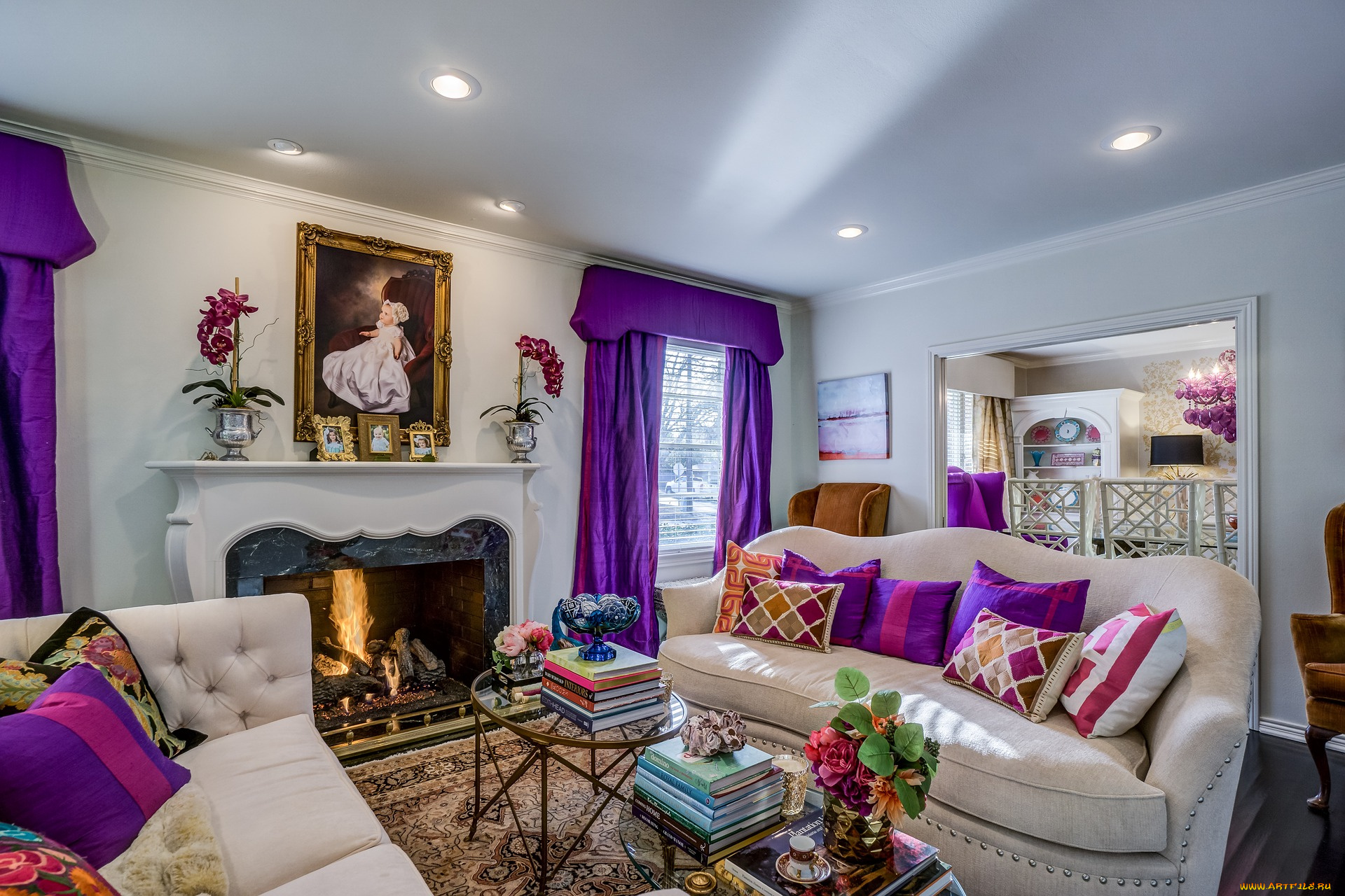 интерьер, гостиная