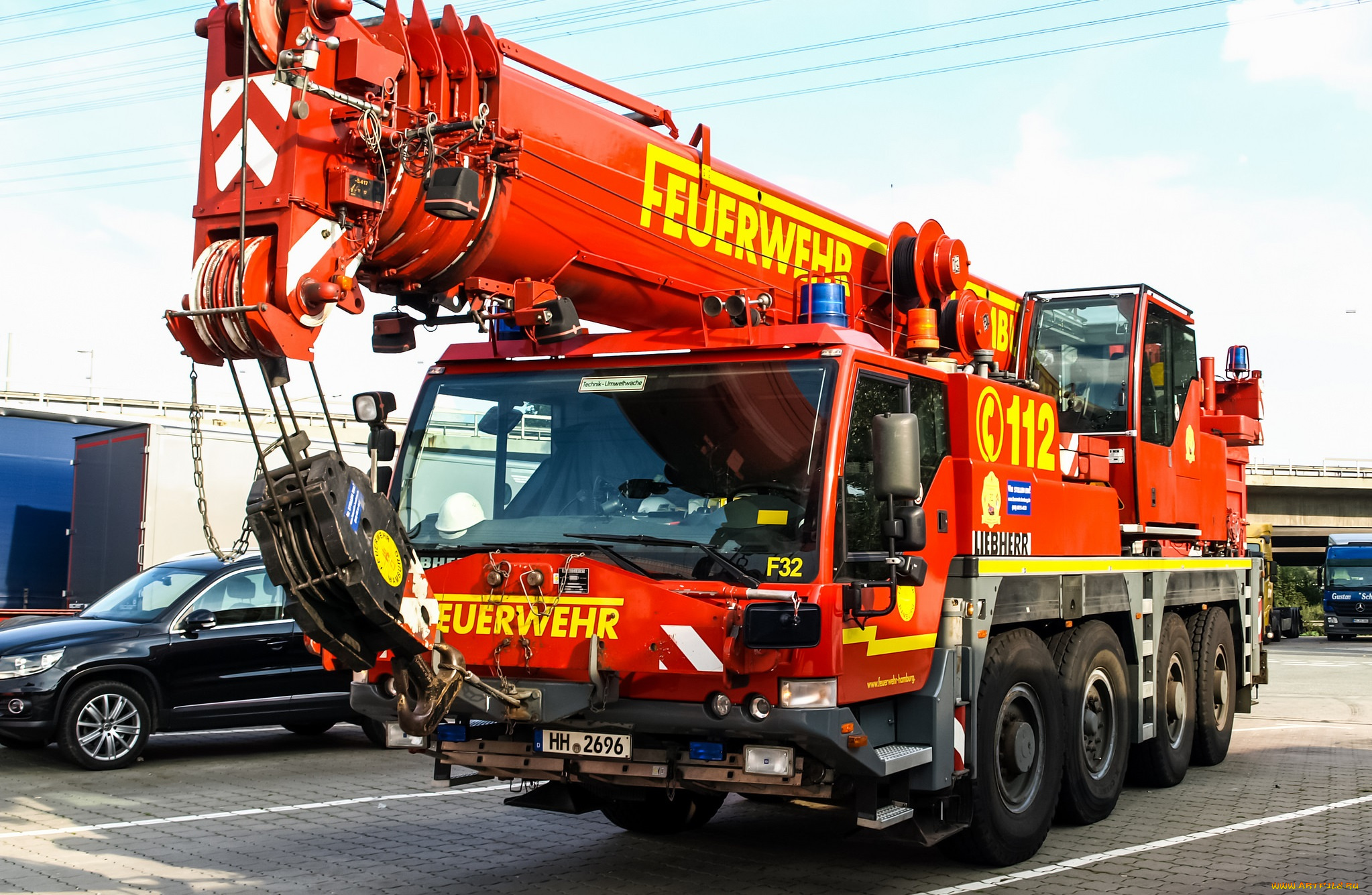 техника, краны, автокран