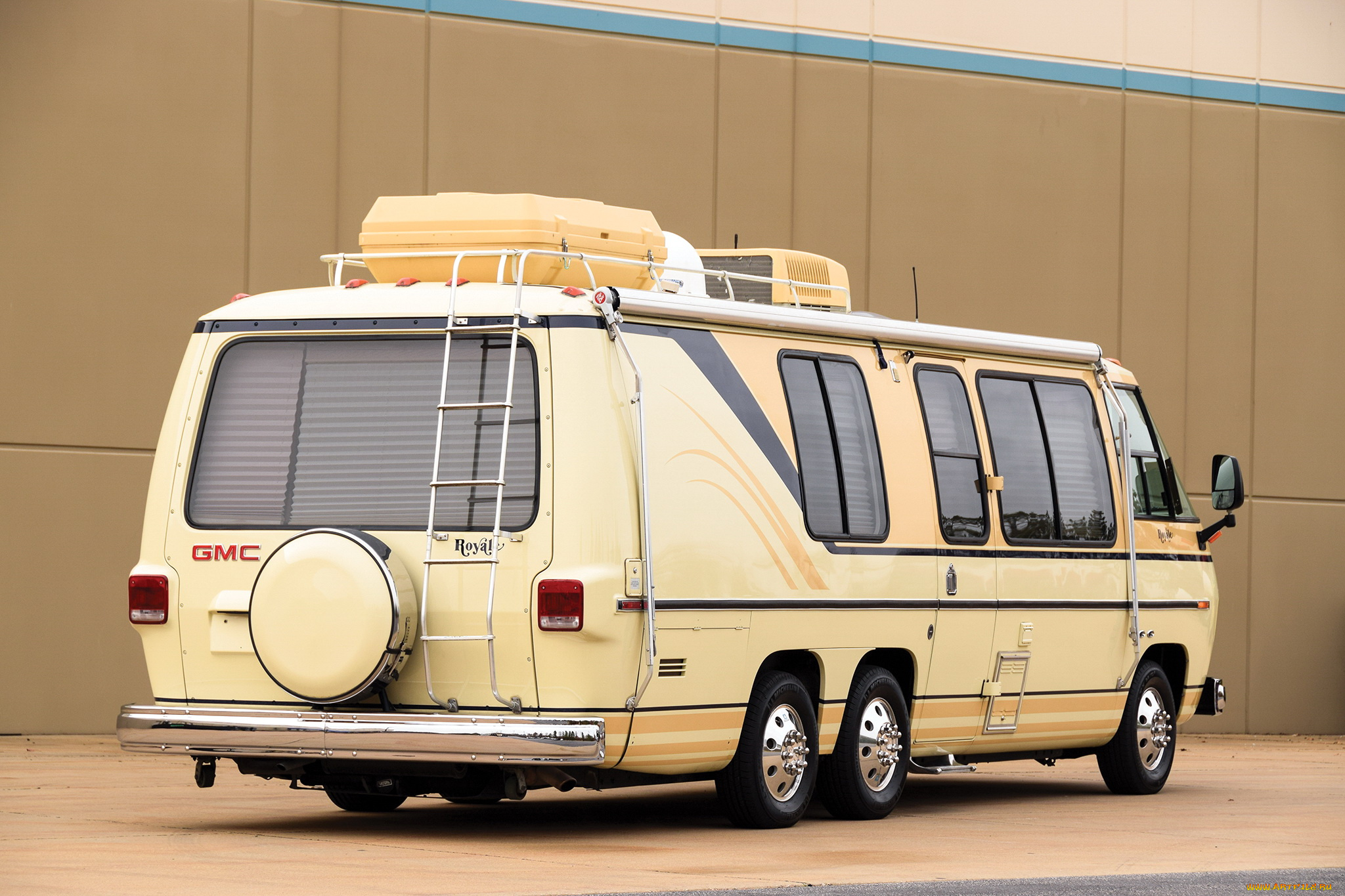 автомобили, дом, на, колёсах, gmc