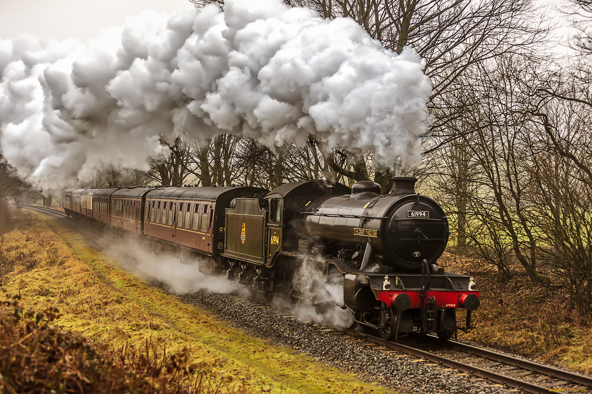 техника, паровозы, состав, локомотив