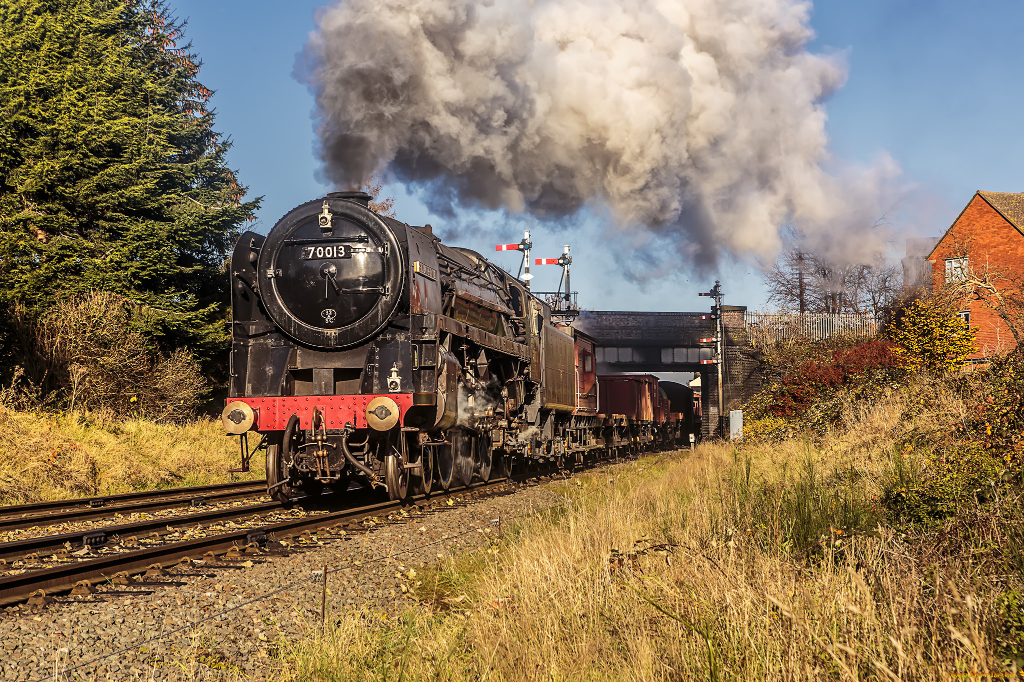 техника, паровозы, состав, локомотив