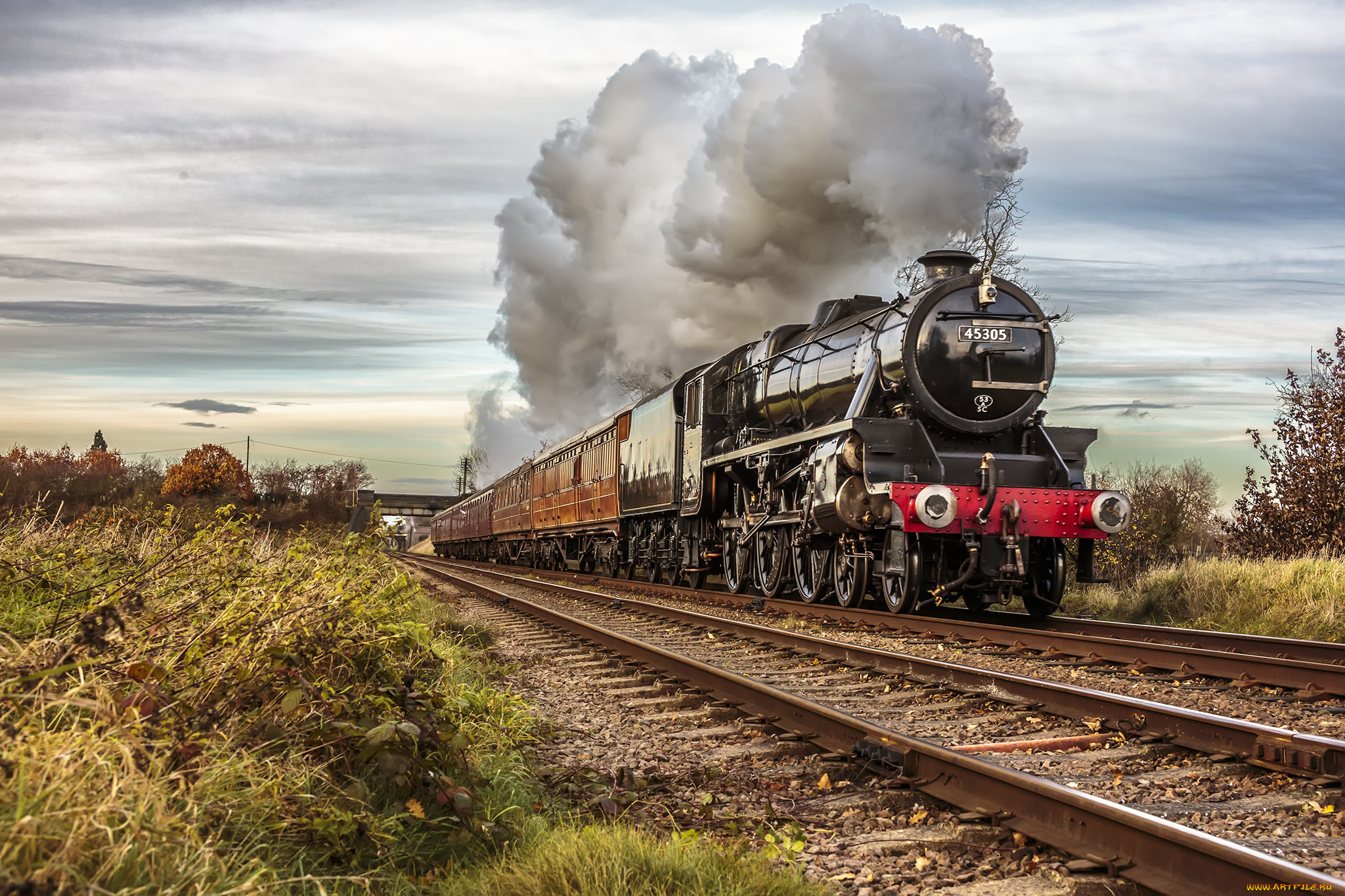 техника, паровозы, состав, локомотив