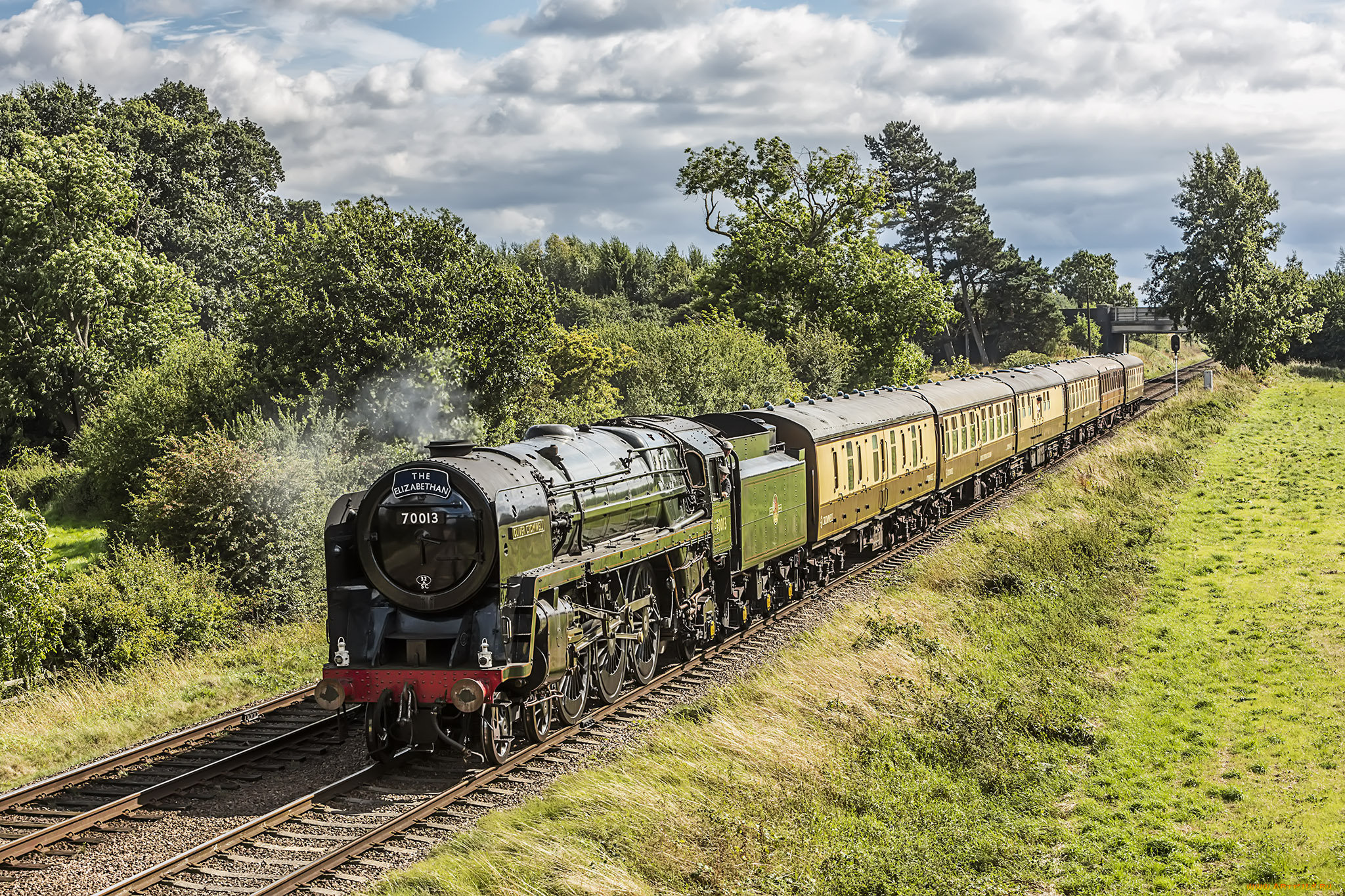 техника, паровозы, состав, локомотив