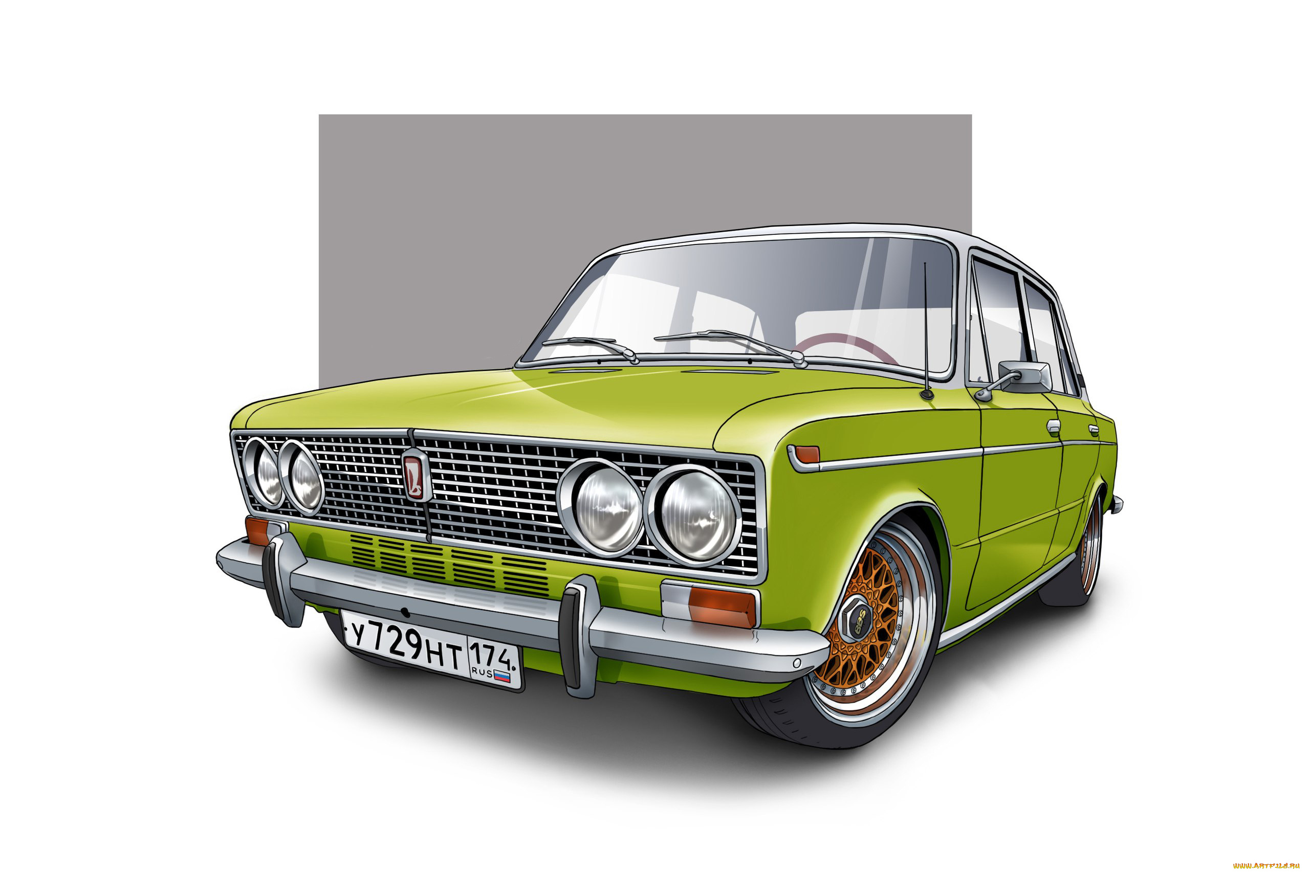 рисованное, авто, мото, номер, фон, автомобиль