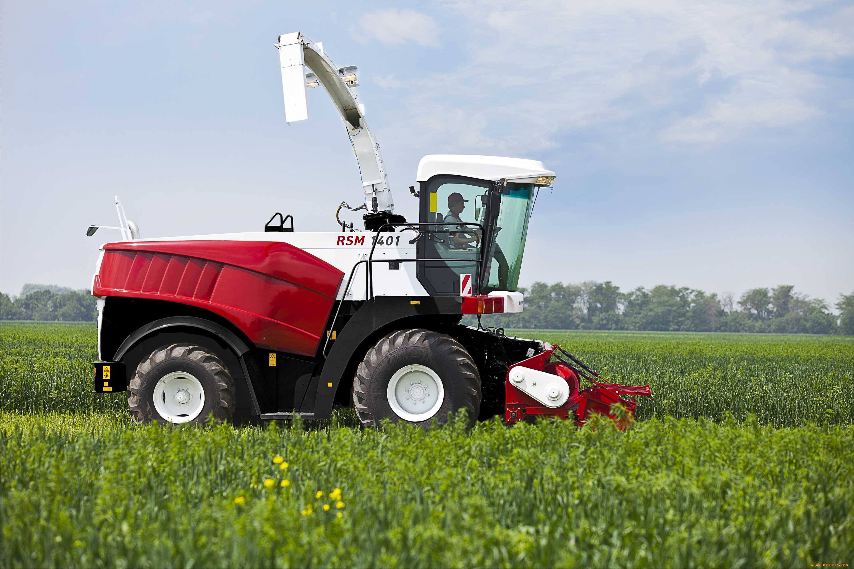 техника, комбайны, rostselmash