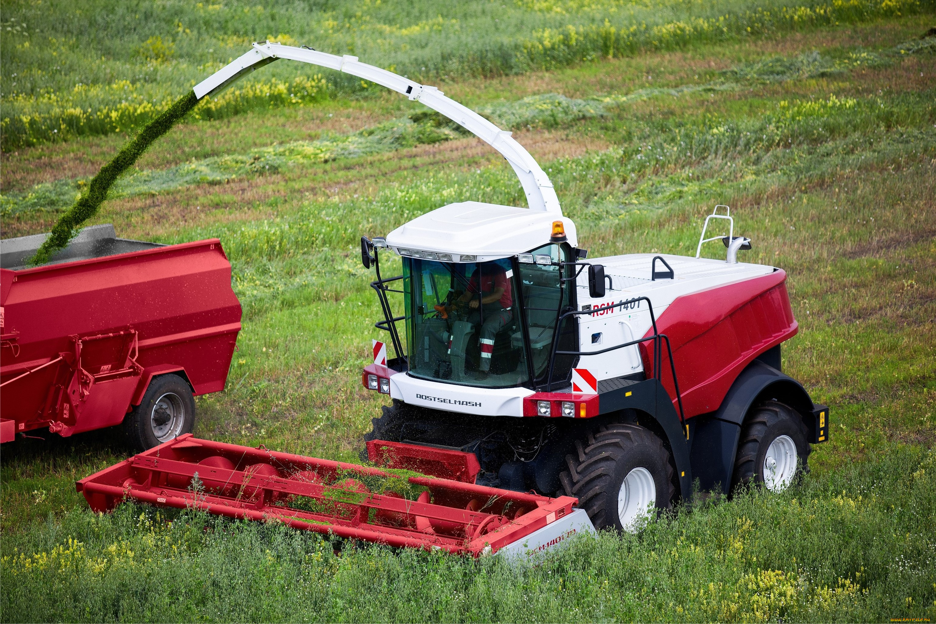 техника, комбайны, rostselmash