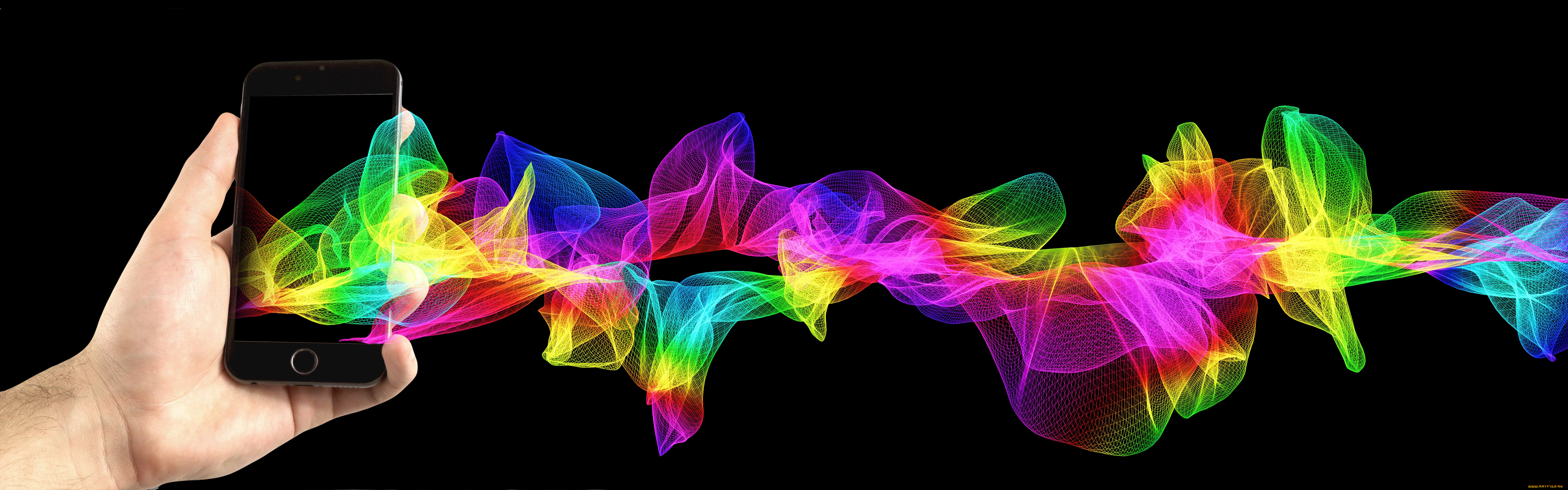 бренды, iphone, узор, фон, цвета