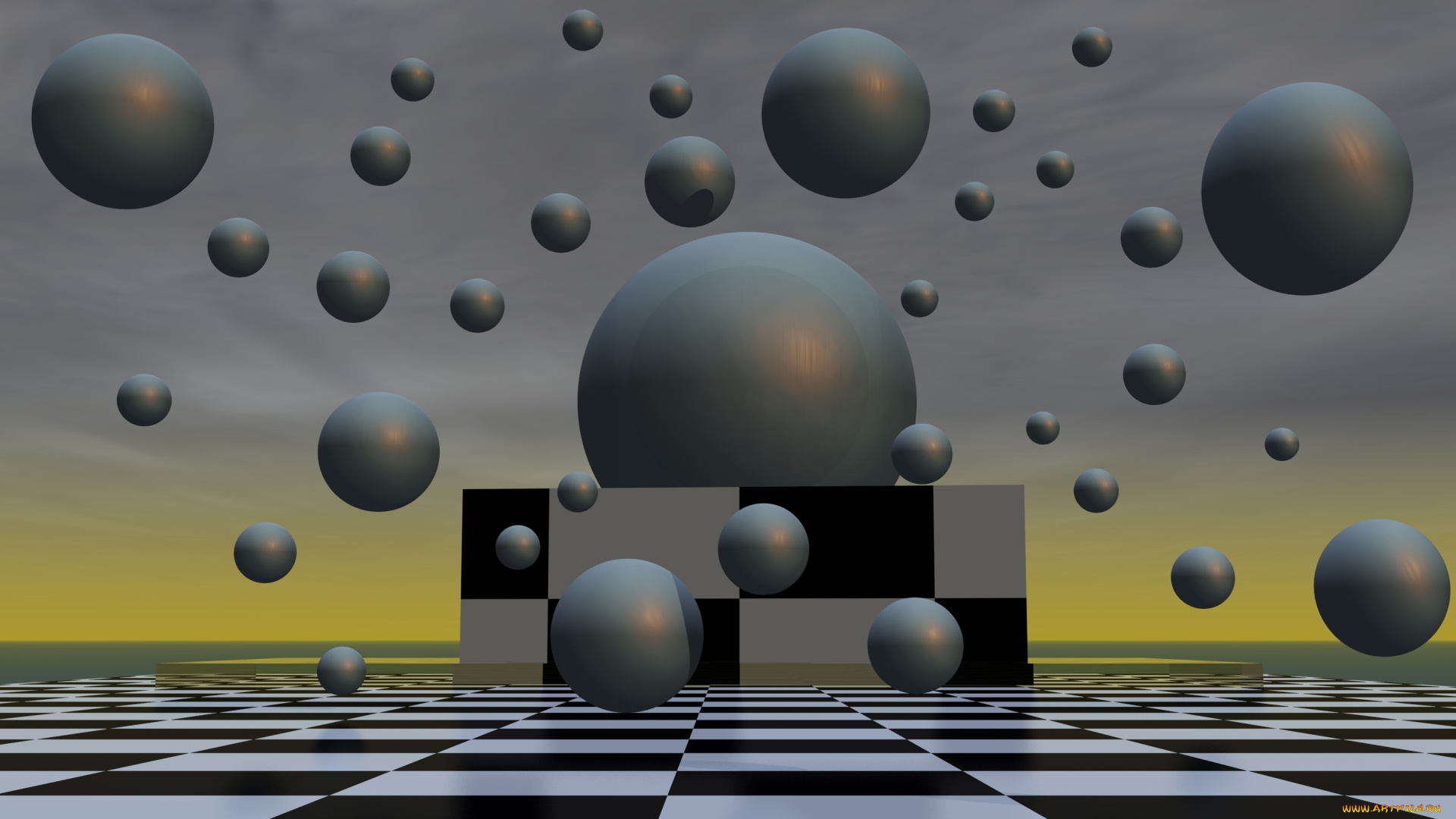 3д, графика, шары, , balls, фон, шары