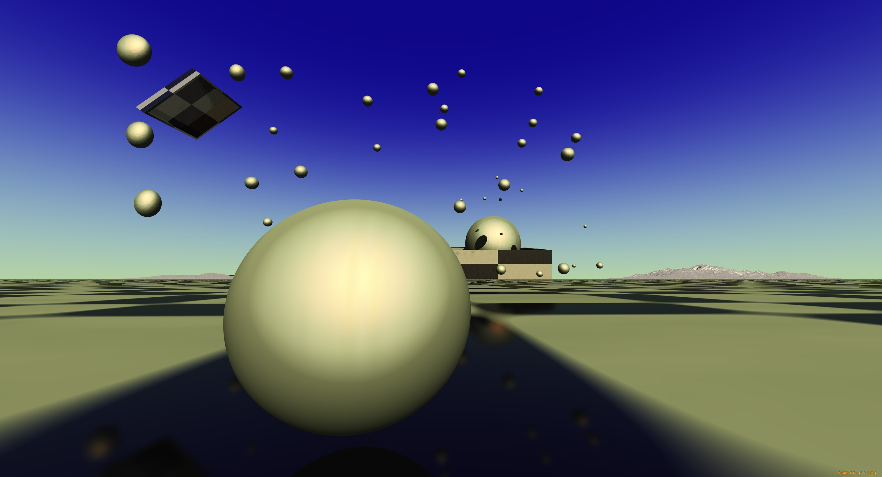 3д, графика, шары, , balls, фон, шар