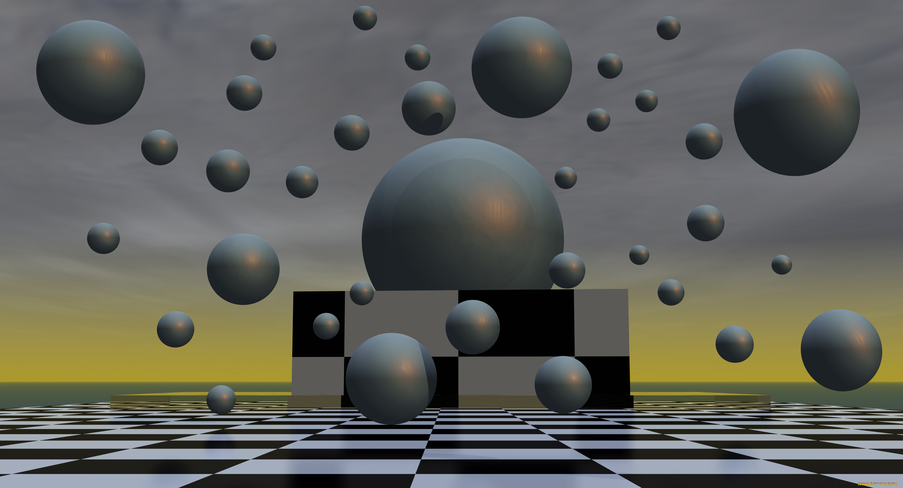 3д, графика, шары, , balls, фон, шары