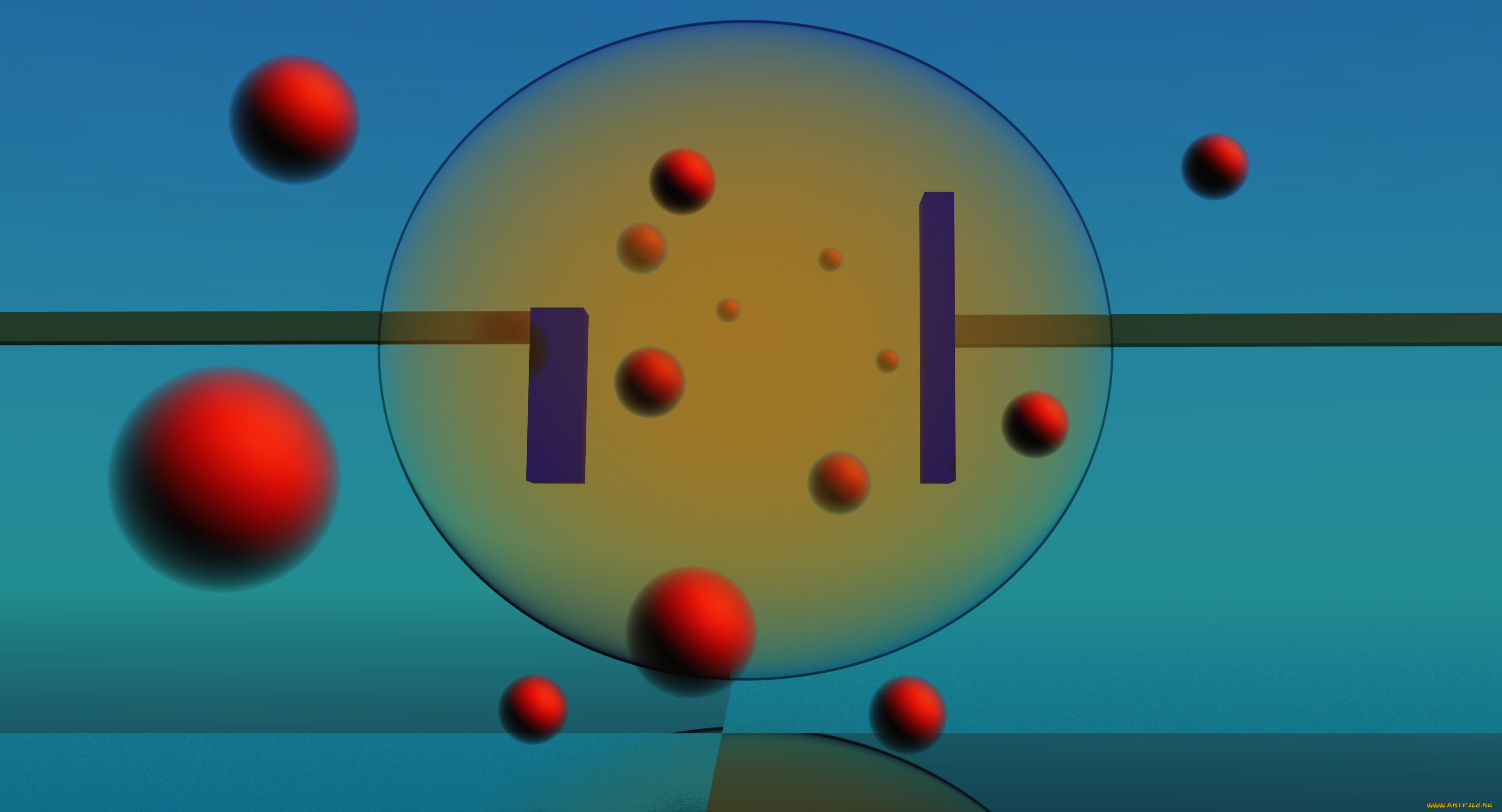 3д, графика, шары, , balls, шар, фон